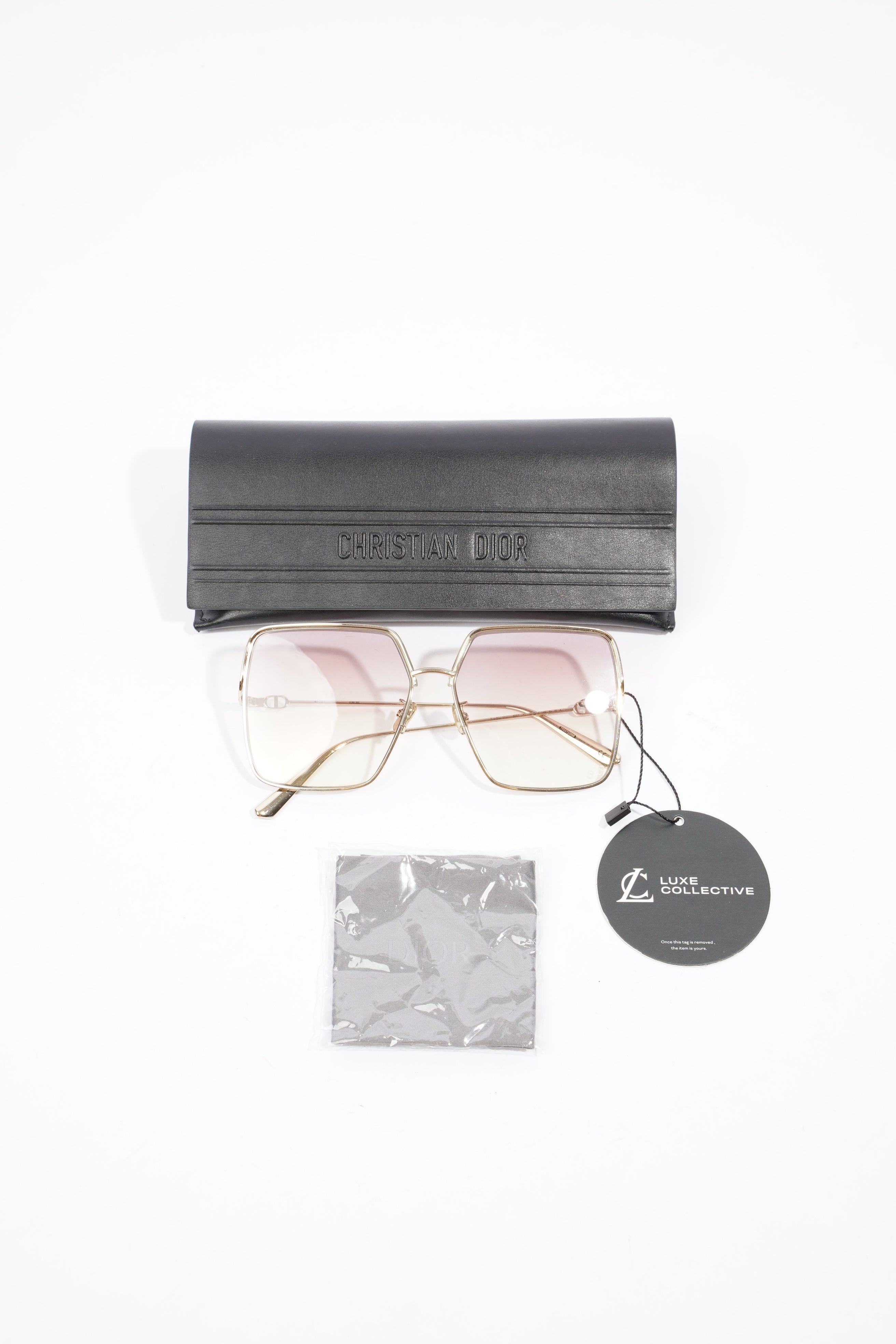 Christian Dior EverDior S1U Sunglasses Gold Base Metal 140mm