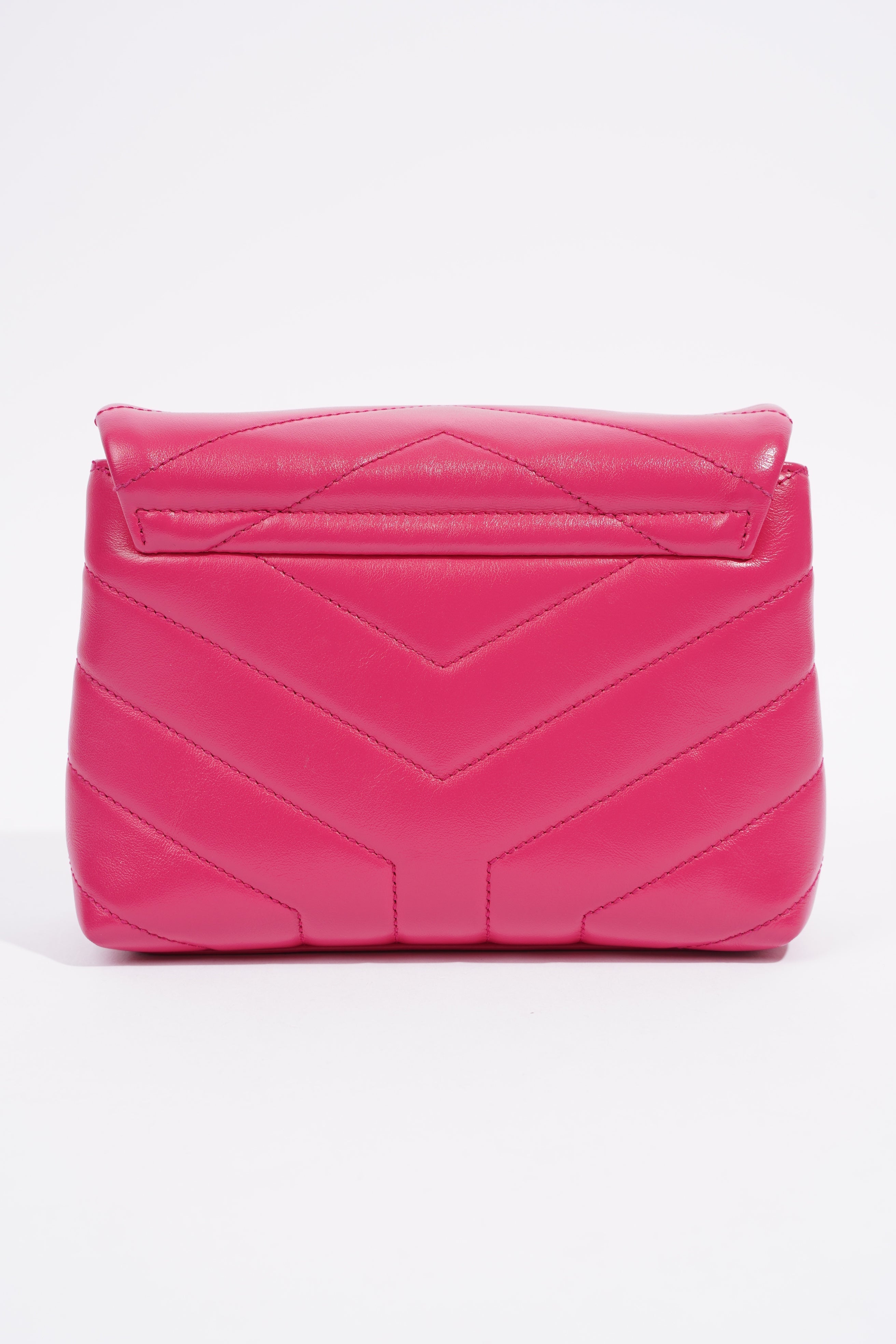 Saint Laurent Toy LouLou Pink Leather