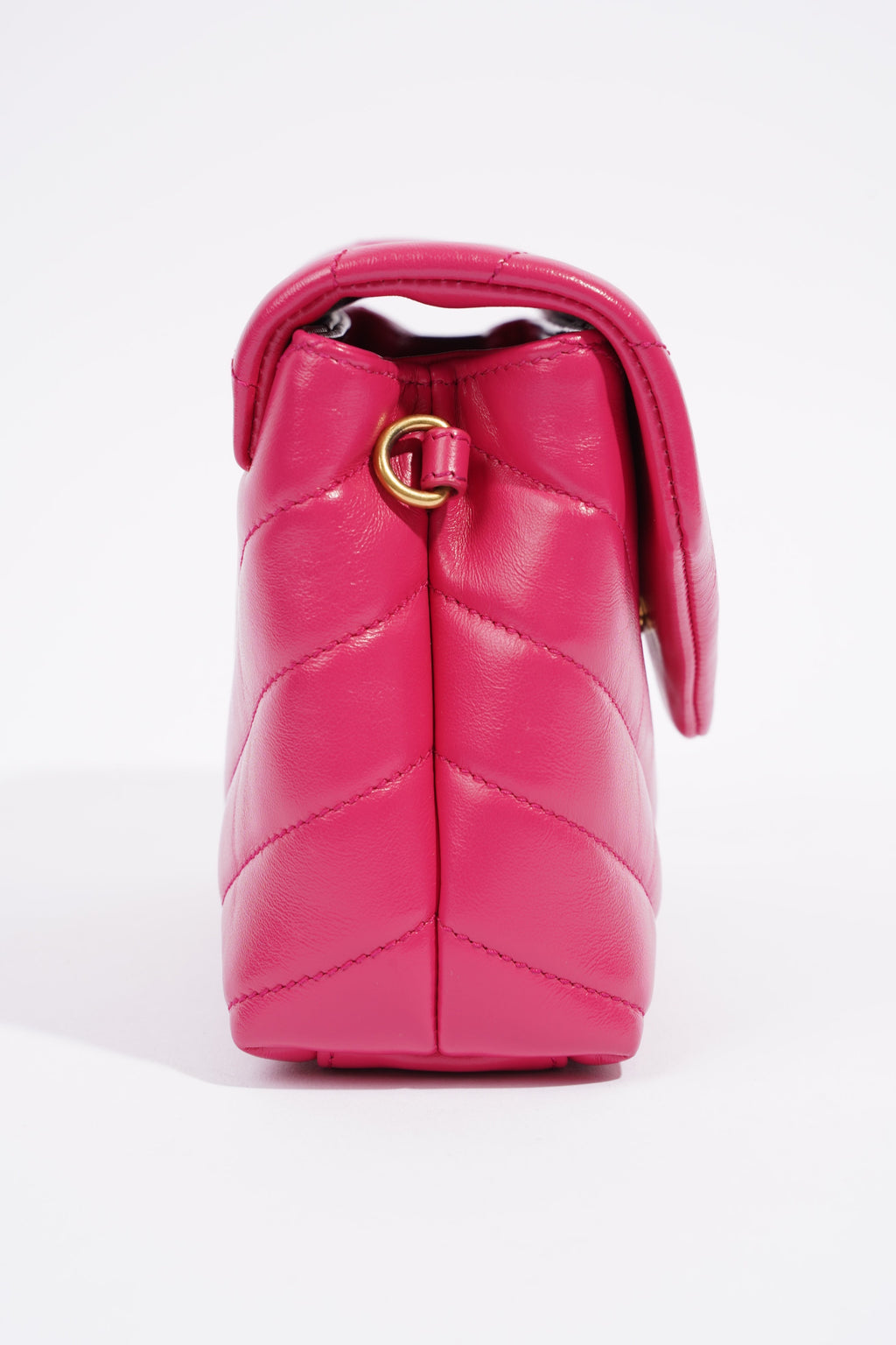 Saint Laurent Toy LouLou Pink Leather