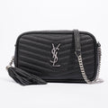 Saint Laurent Mini Lou Camera Bag Black Calfskin Leather