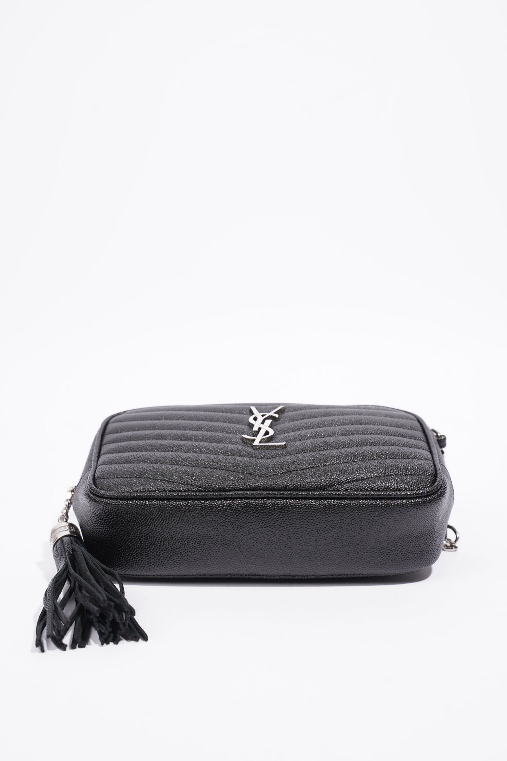 Saint Laurent Mini Lou Camera Bag Black Calfskin Leather