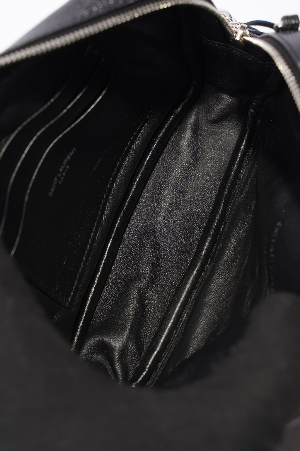 Saint Laurent Mini Lou Camera Bag Black Calfskin Leather