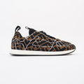 Fendi Freedom Black / Brown / White Neoprene EU 37 UK 4