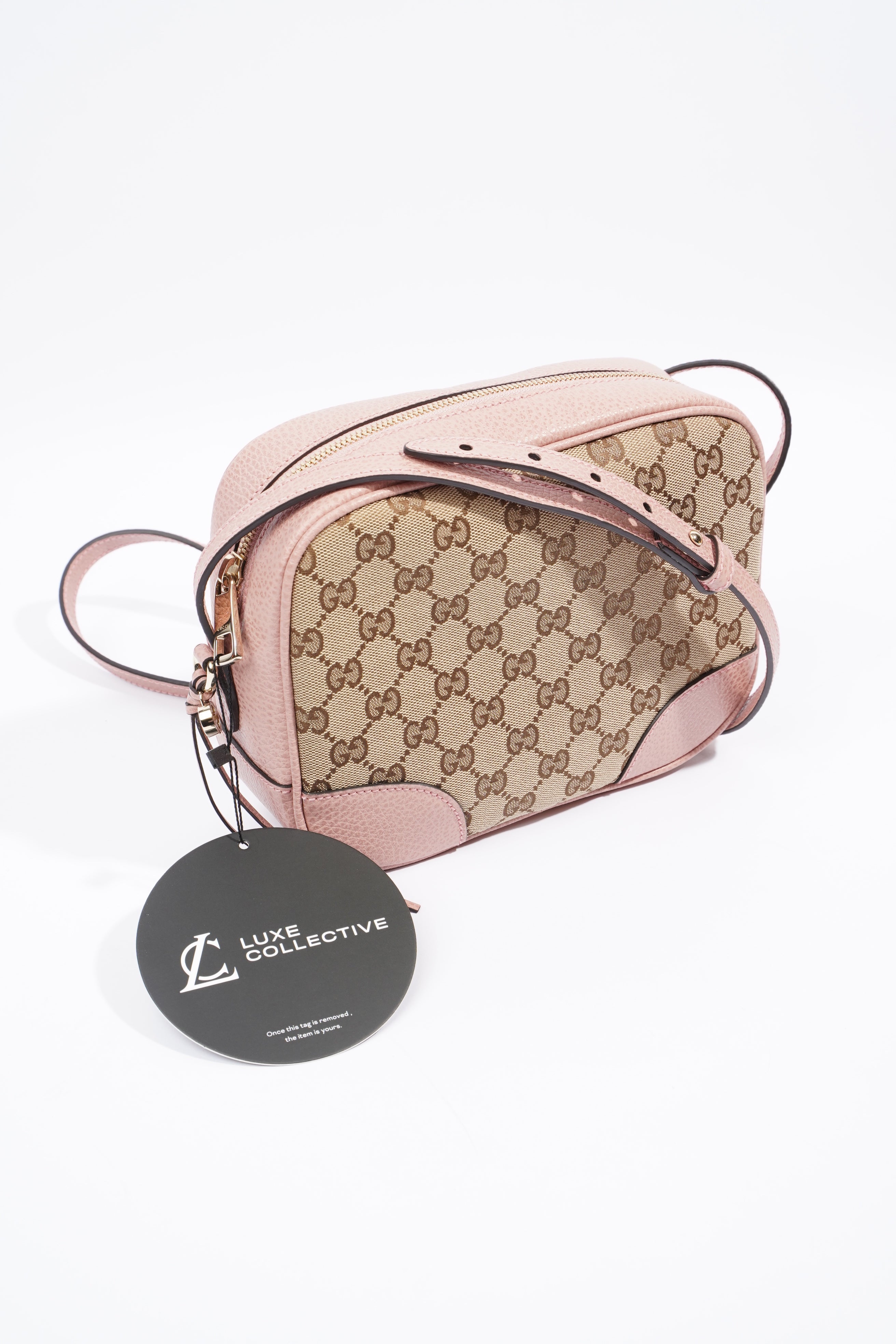Gucci Bree Supreme / Pink Canvas