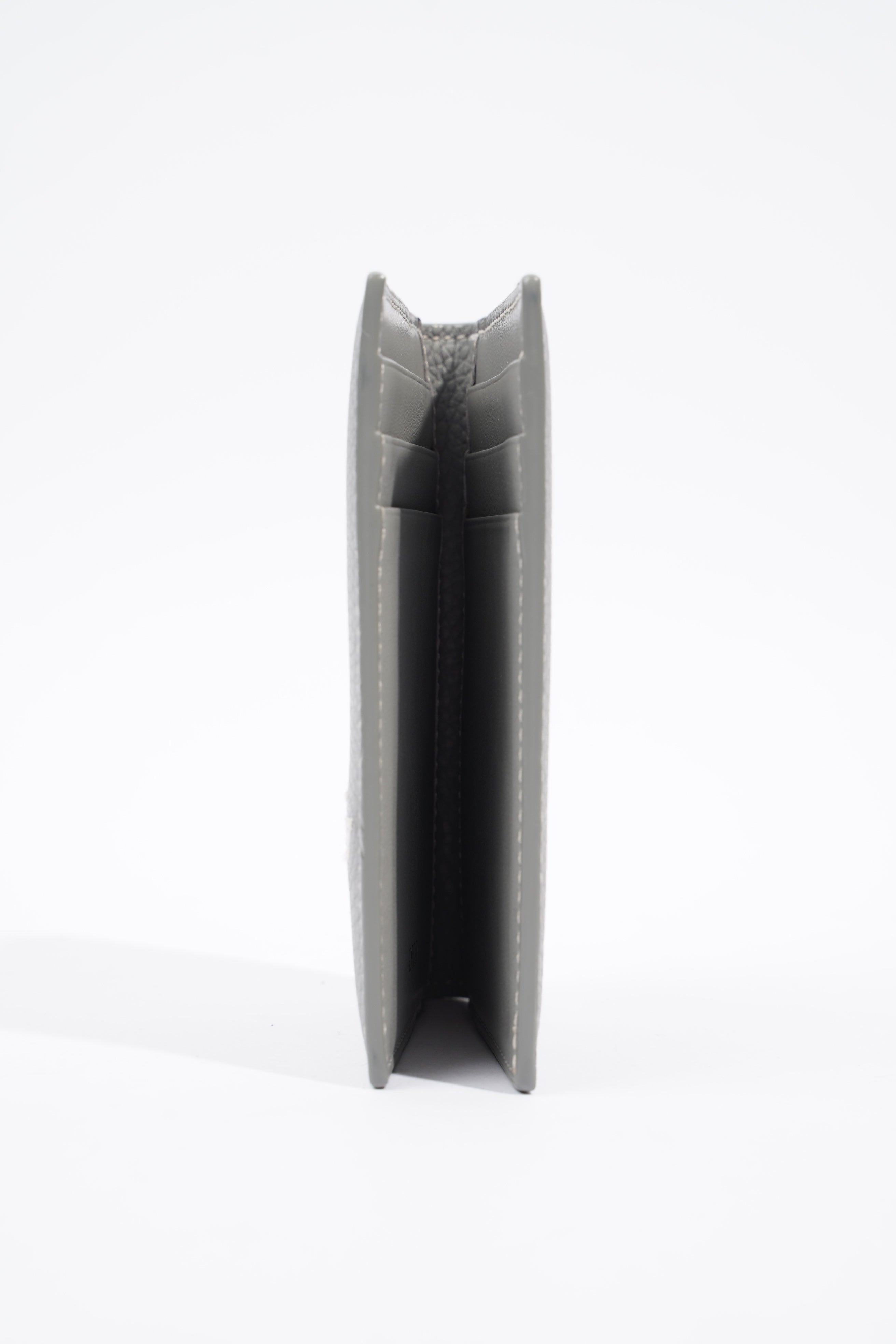Christian Dior Pocket Organiser Grey Leather