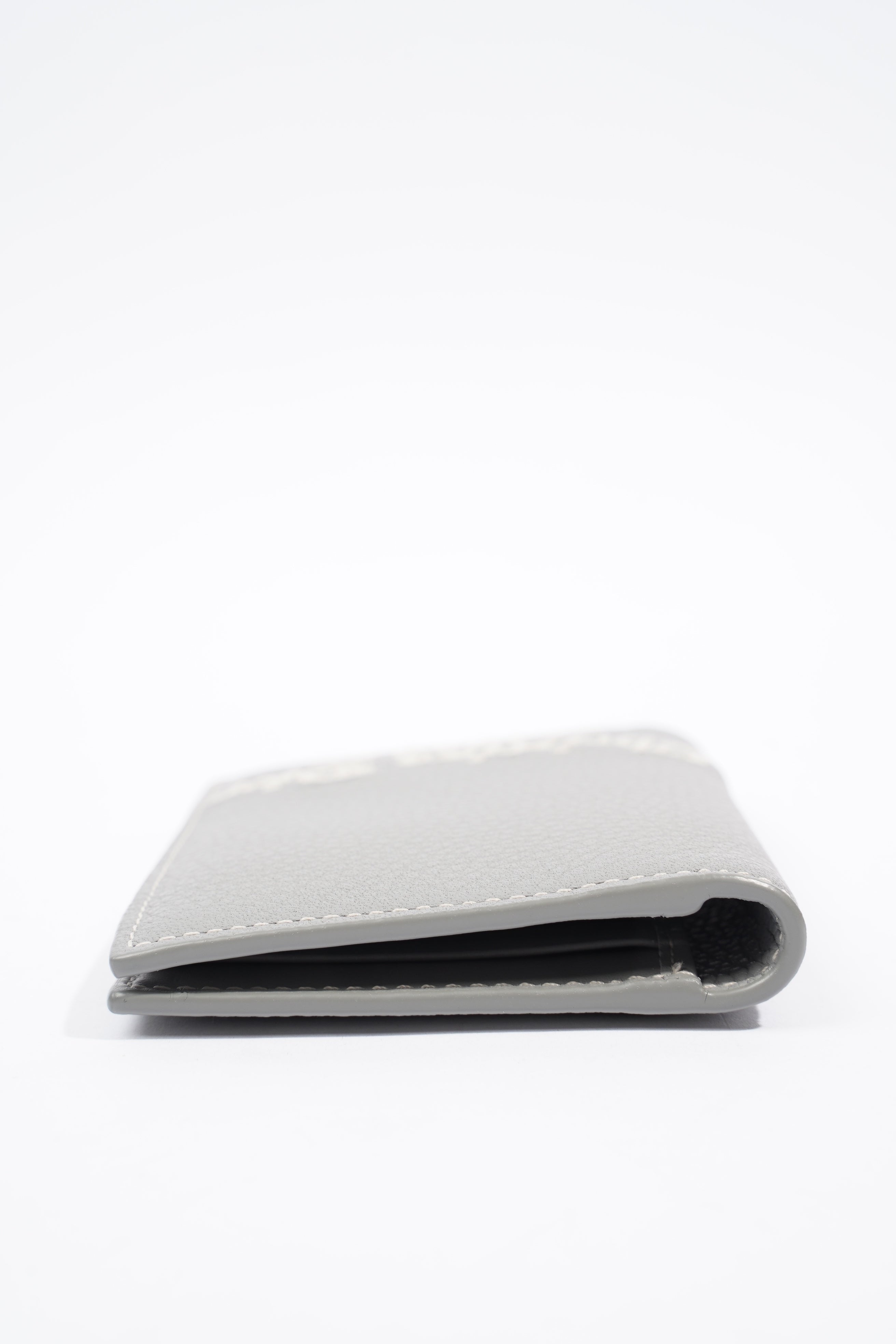 Christian Dior Pocket Organiser Grey Leather