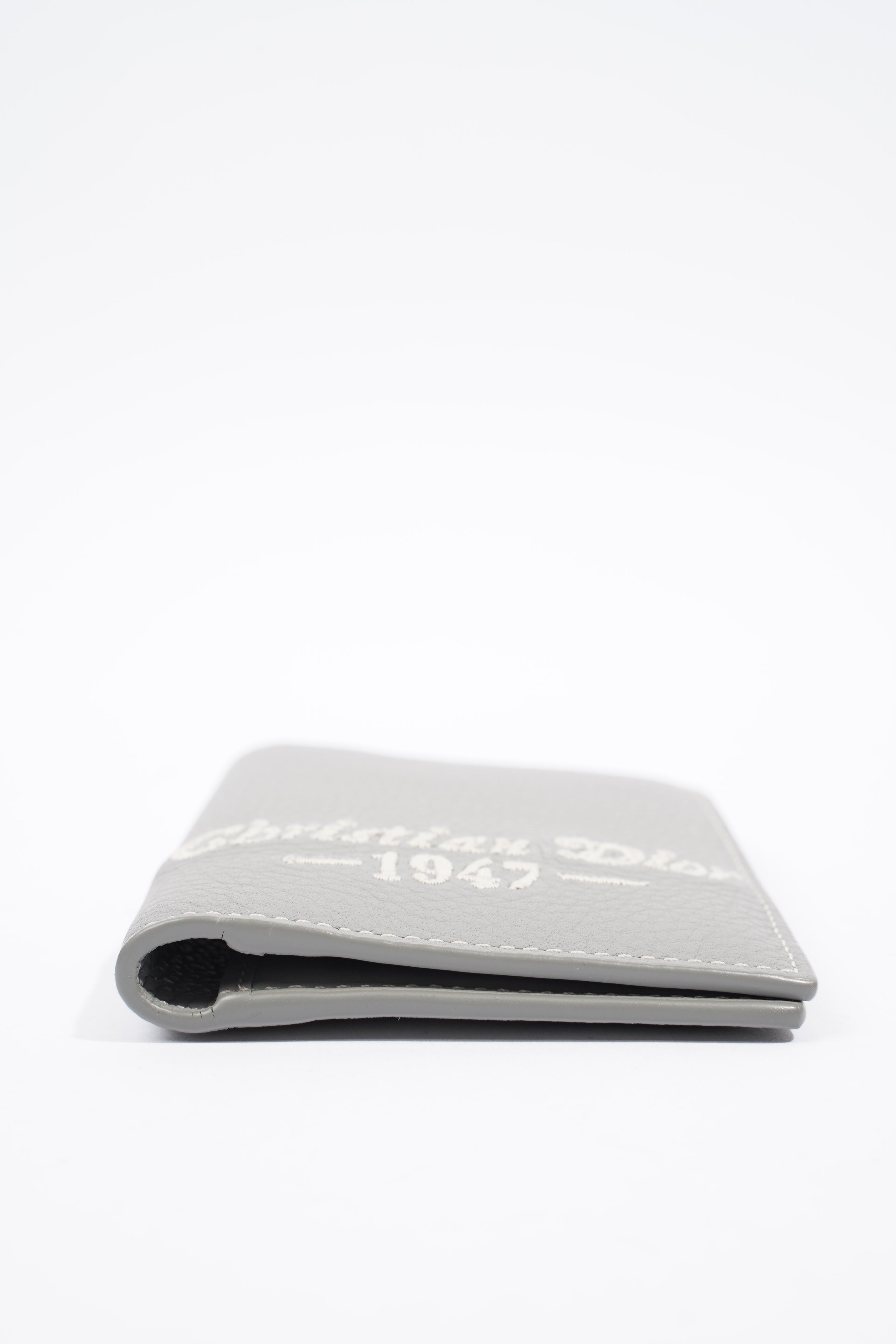 Christian Dior Pocket Organiser Grey Leather
