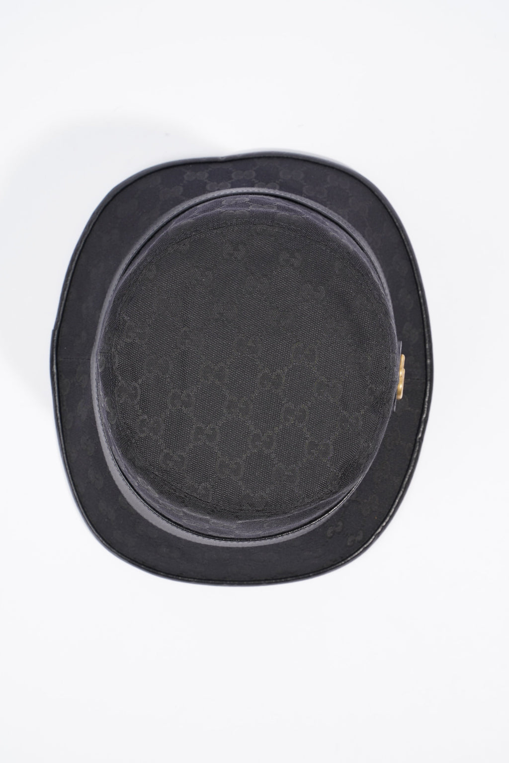 Gucci GG Bucket Hat Black GG Supreme Canvas XL (60cm)