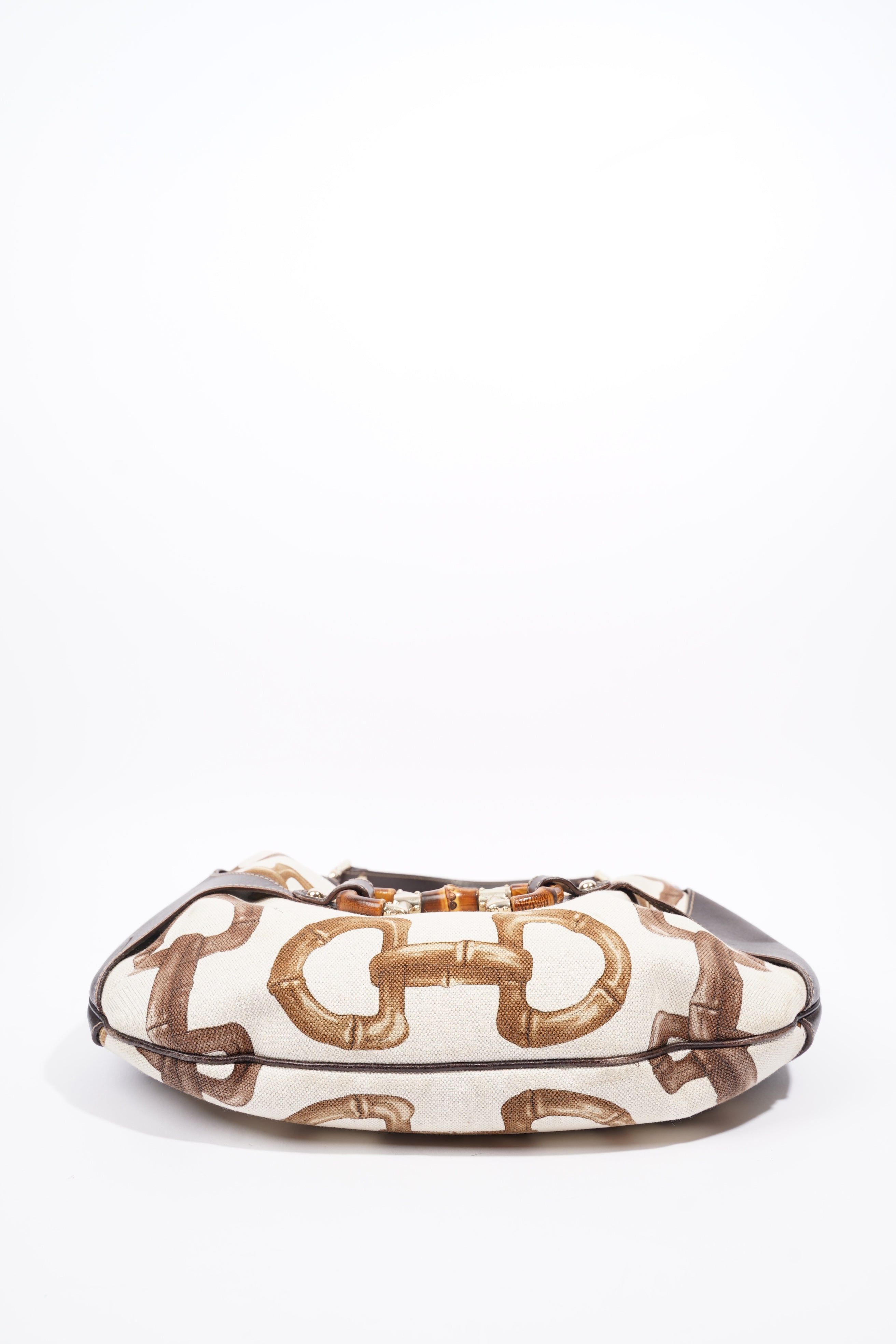 Gucci Horsebit Amalfi Cream / Brown Canvas