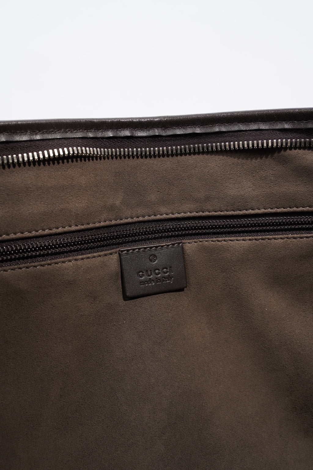 Gucci GG Zip Tote Beige And Ebony GG Supreme Coated Canvas Medium