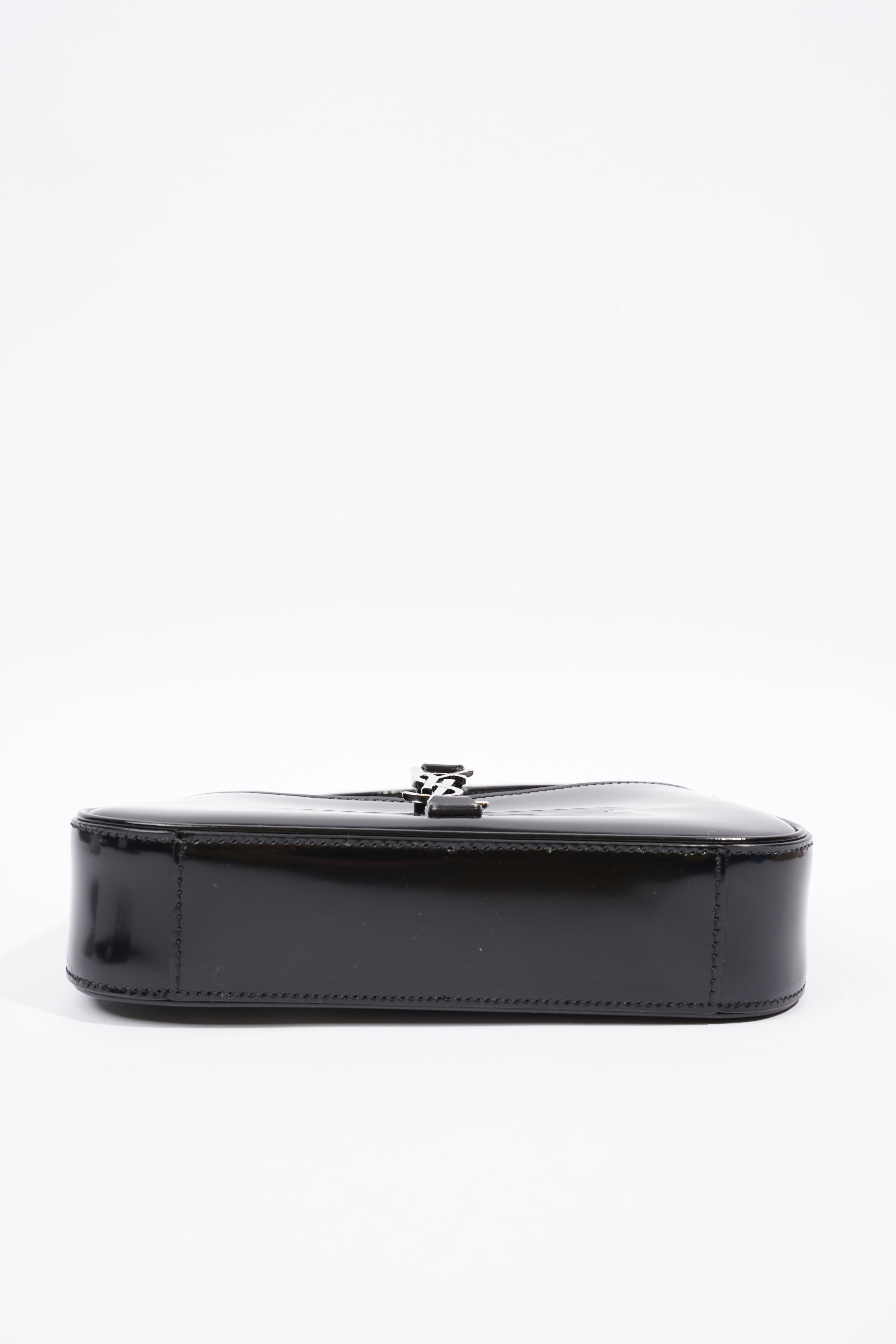 Saint Laurent Mini Le 5 A 7 Black Patent Leather