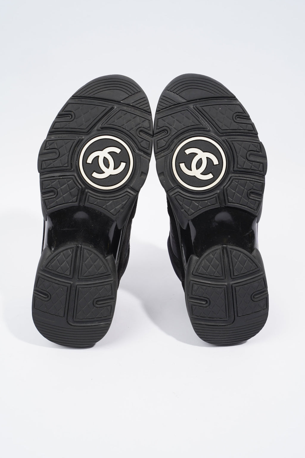 Chanel CC Logo Sneaker Black Re Nylon EU 38 UK 5