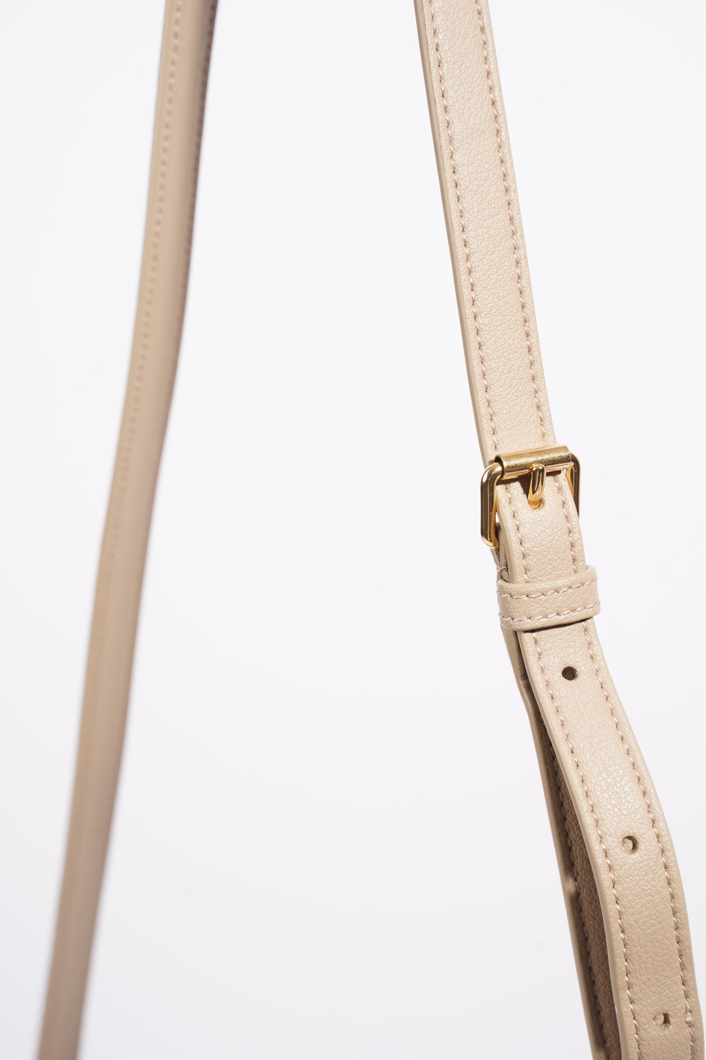 Saint Laurent Toy Shopping Tote Greyish Brown Calfskin Leather
