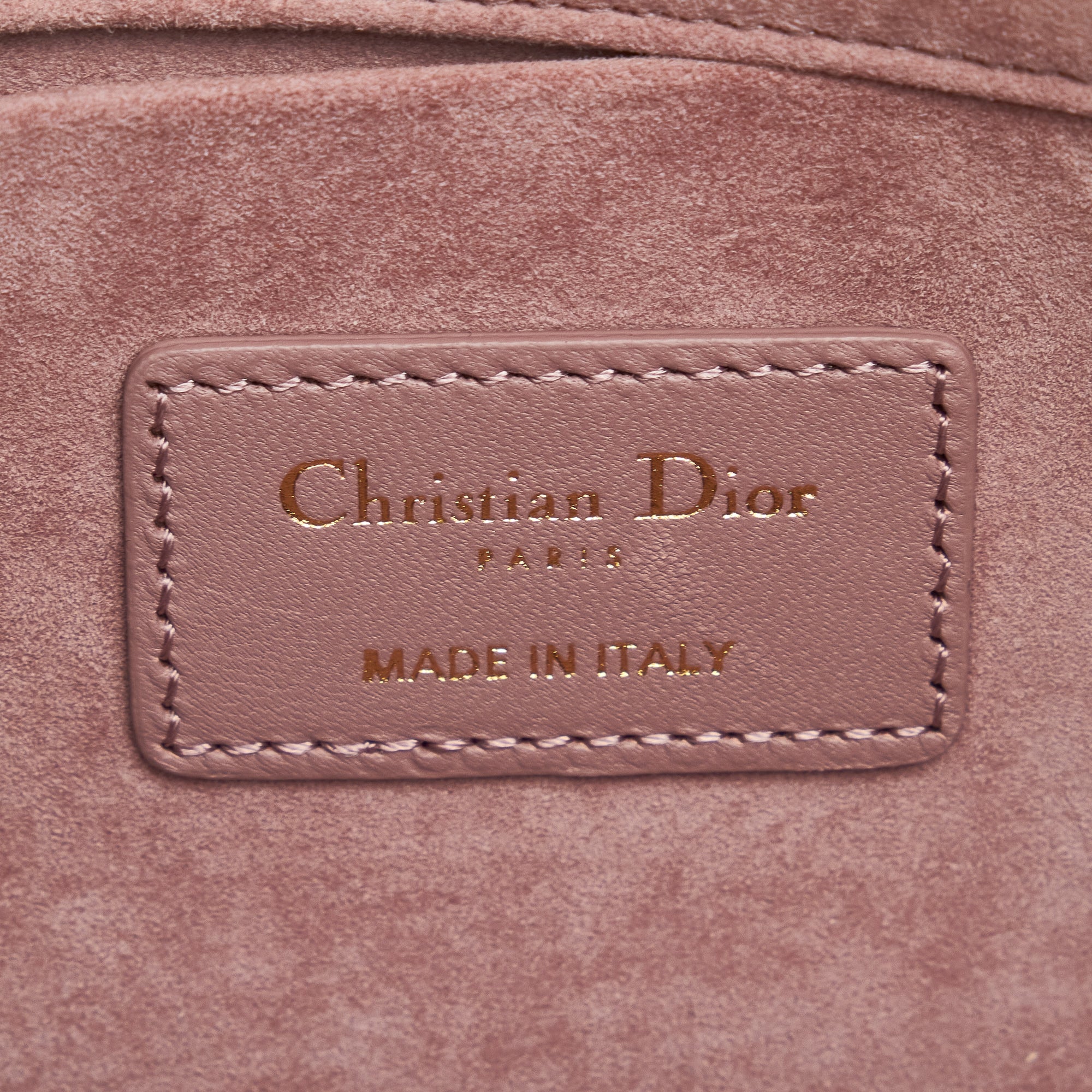 DIOR Medium Lambskin Cannage Lady D-Joy Satchel