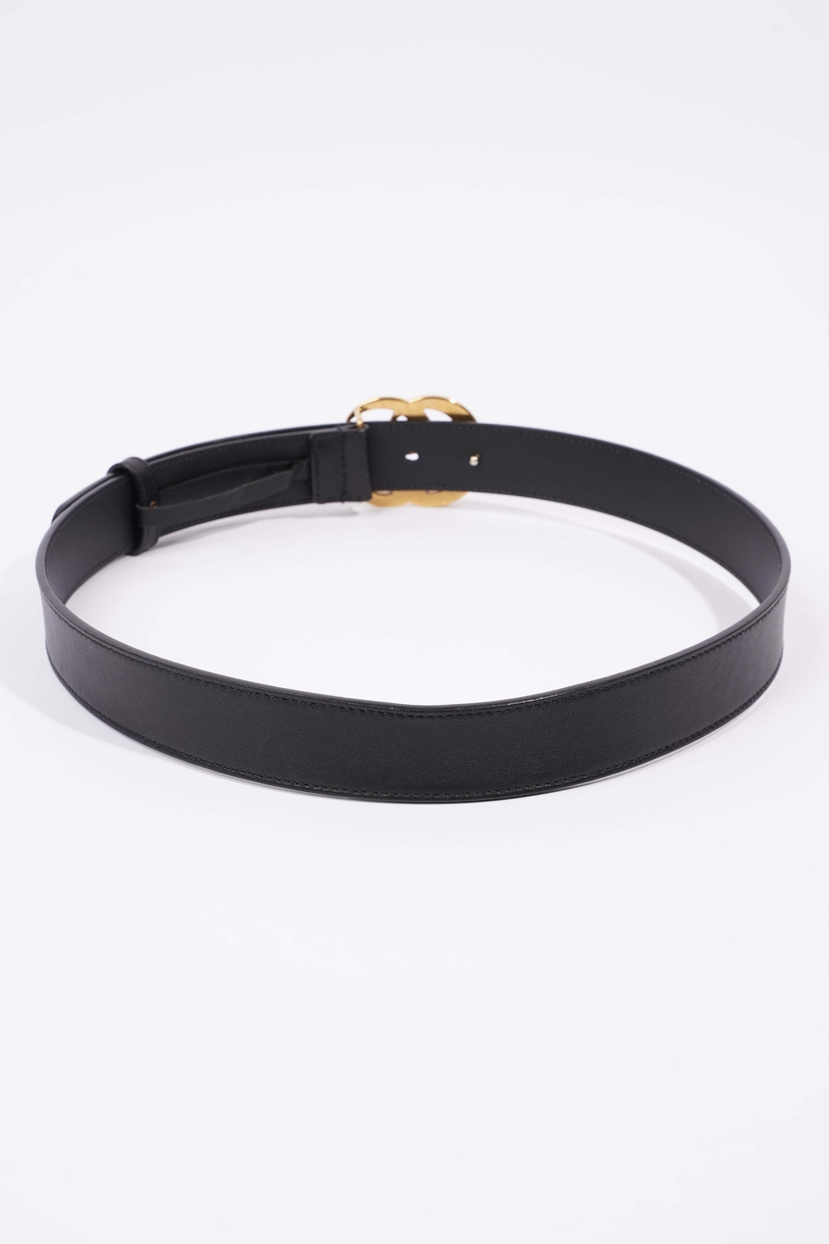 Gucci Marmont Belt Black Leather 70cm
