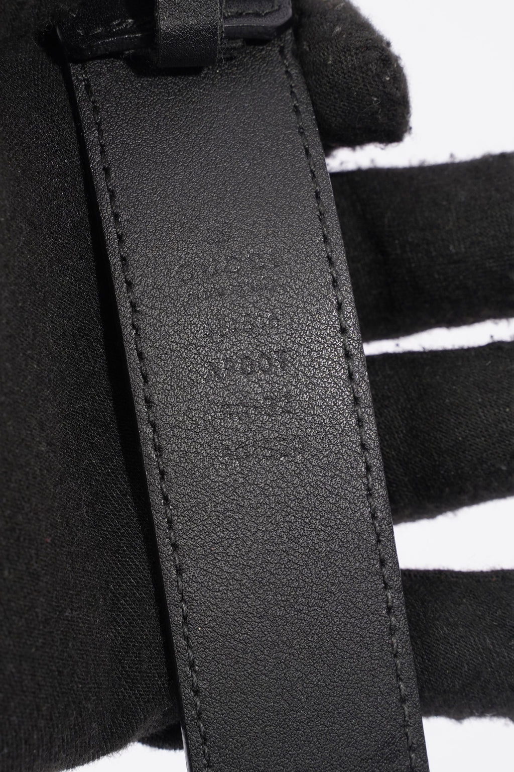 Gucci Marmont Belt Black Leather 70cm