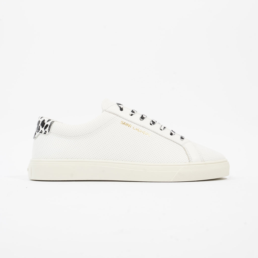 Saint Laurent Low Top Sneaker White Leather EU 36 UK 3