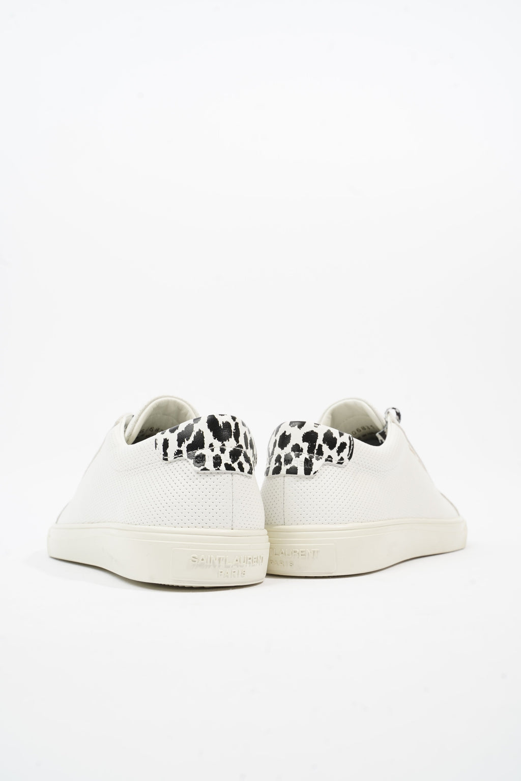 Saint Laurent Low Top Sneaker White Leather EU 36 UK 3