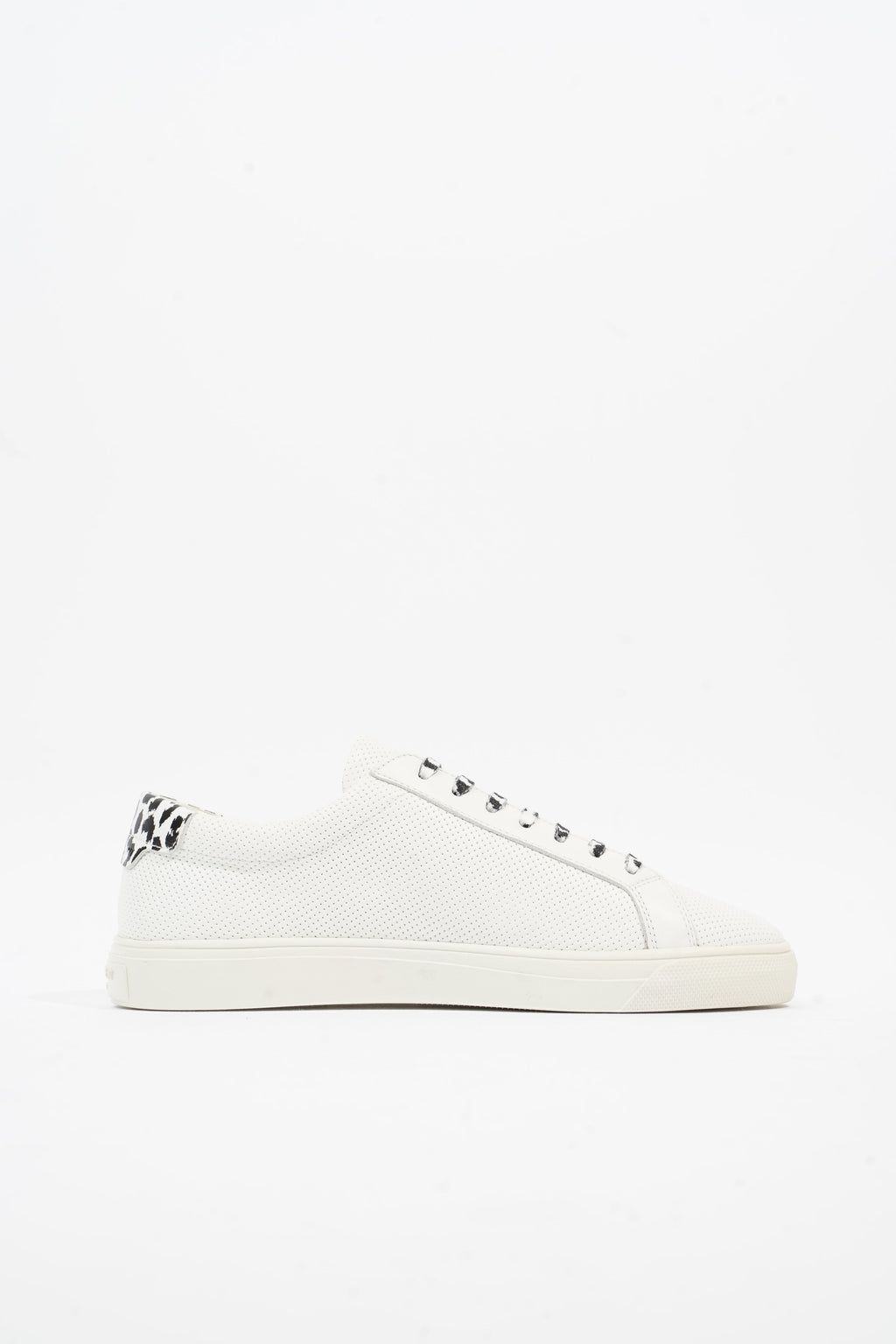 Saint Laurent Low Top Sneaker White Leather EU 36 UK 3