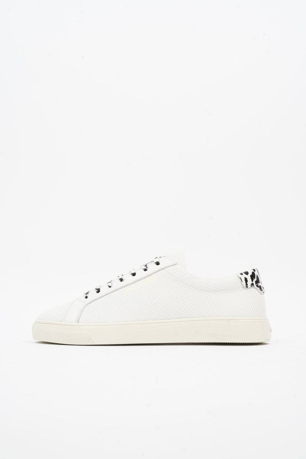 Saint Laurent Low Top Sneaker White Leather EU 36 UK 3