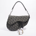 Christian Dior Saddle Bag Oblique Canvas
