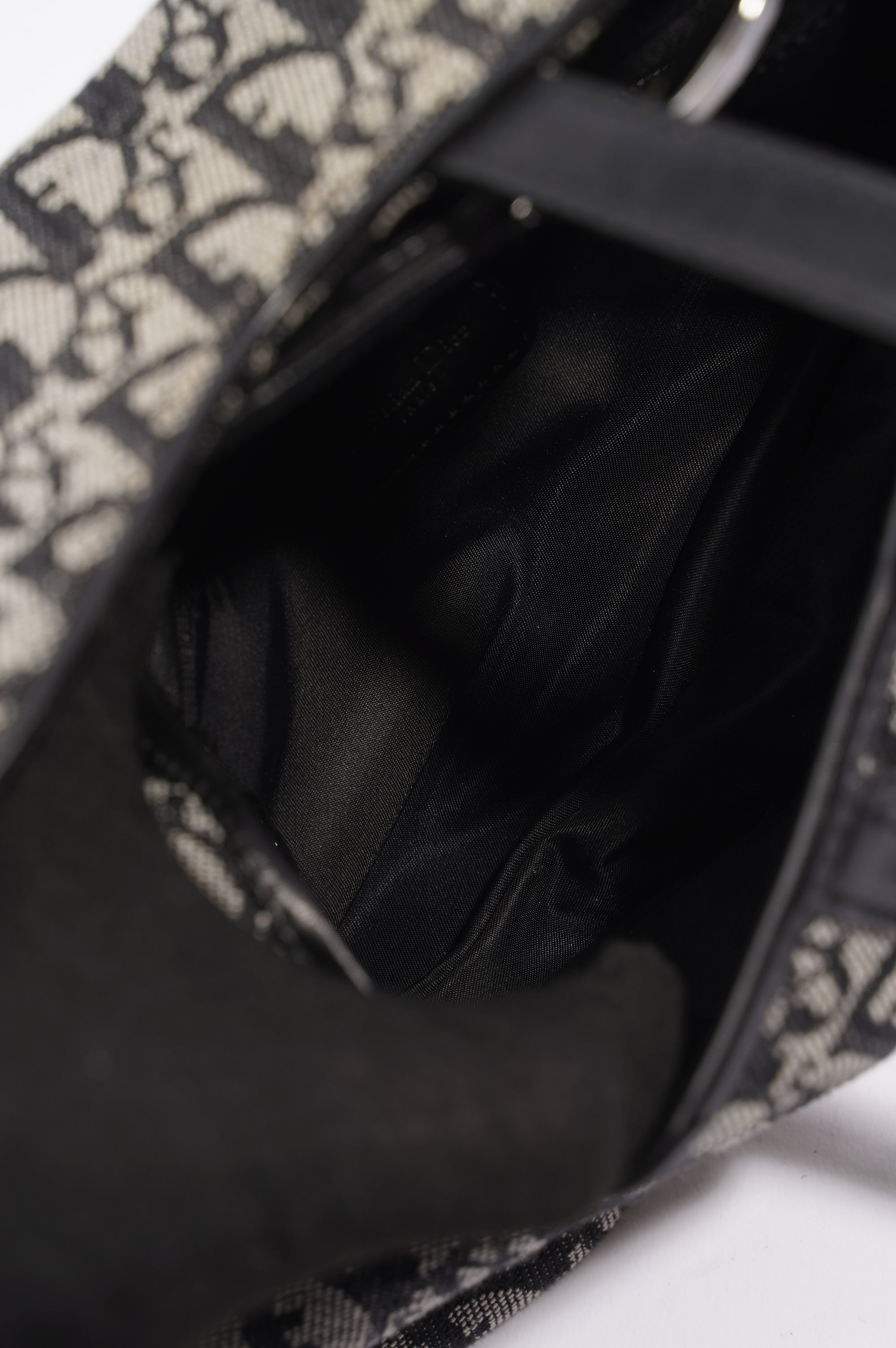 Christian Dior Saddle Bag Oblique Canvas