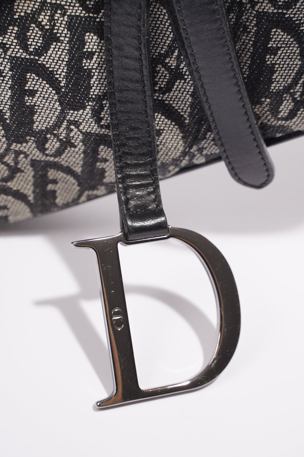 Christian Dior Saddle Bag Oblique Canvas