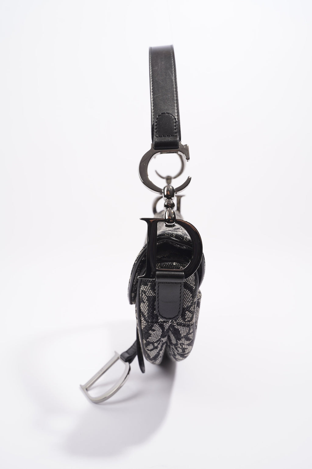 Christian Dior Saddle Bag Oblique Canvas