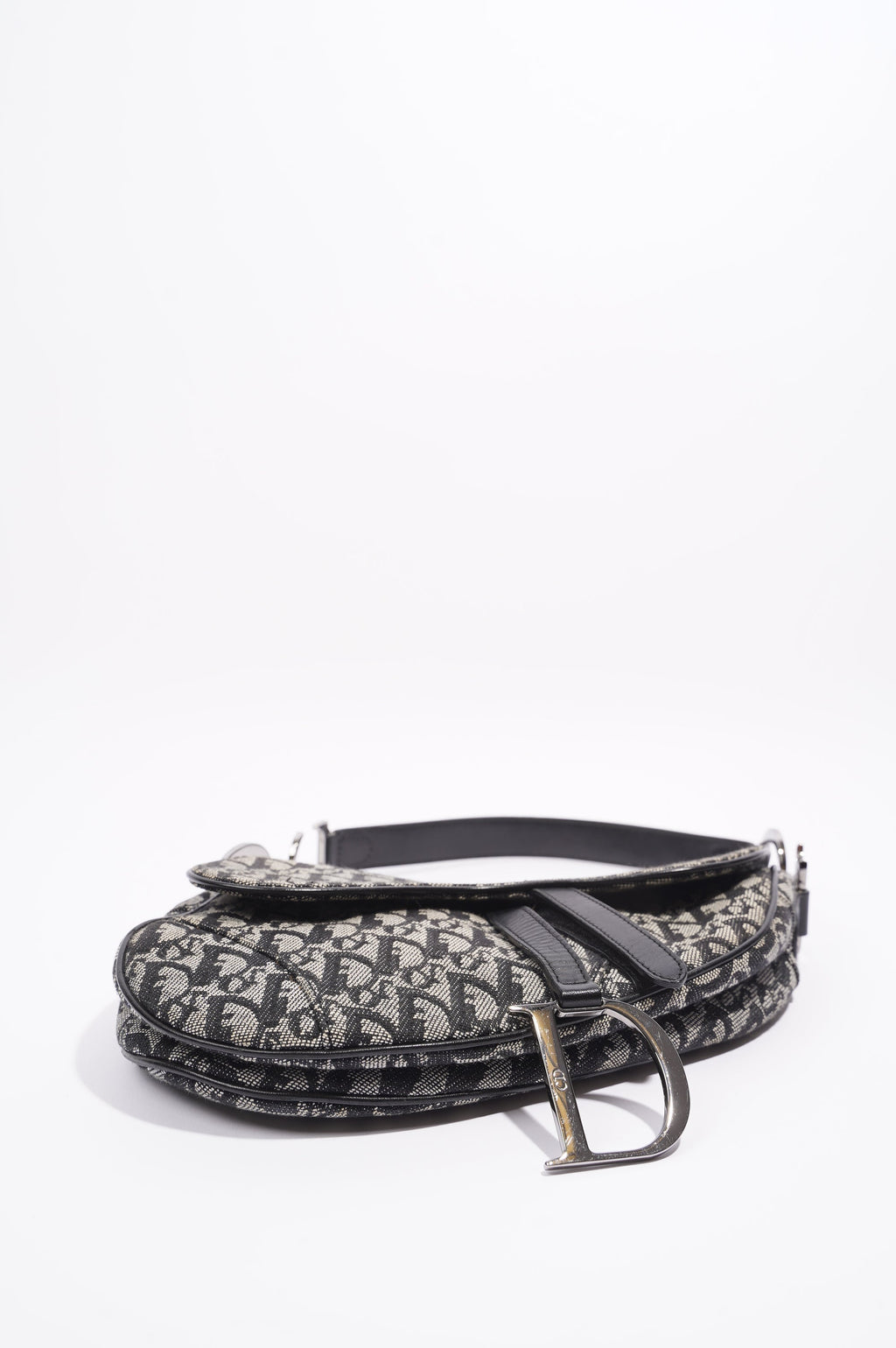 Christian Dior Saddle Bag Oblique Canvas