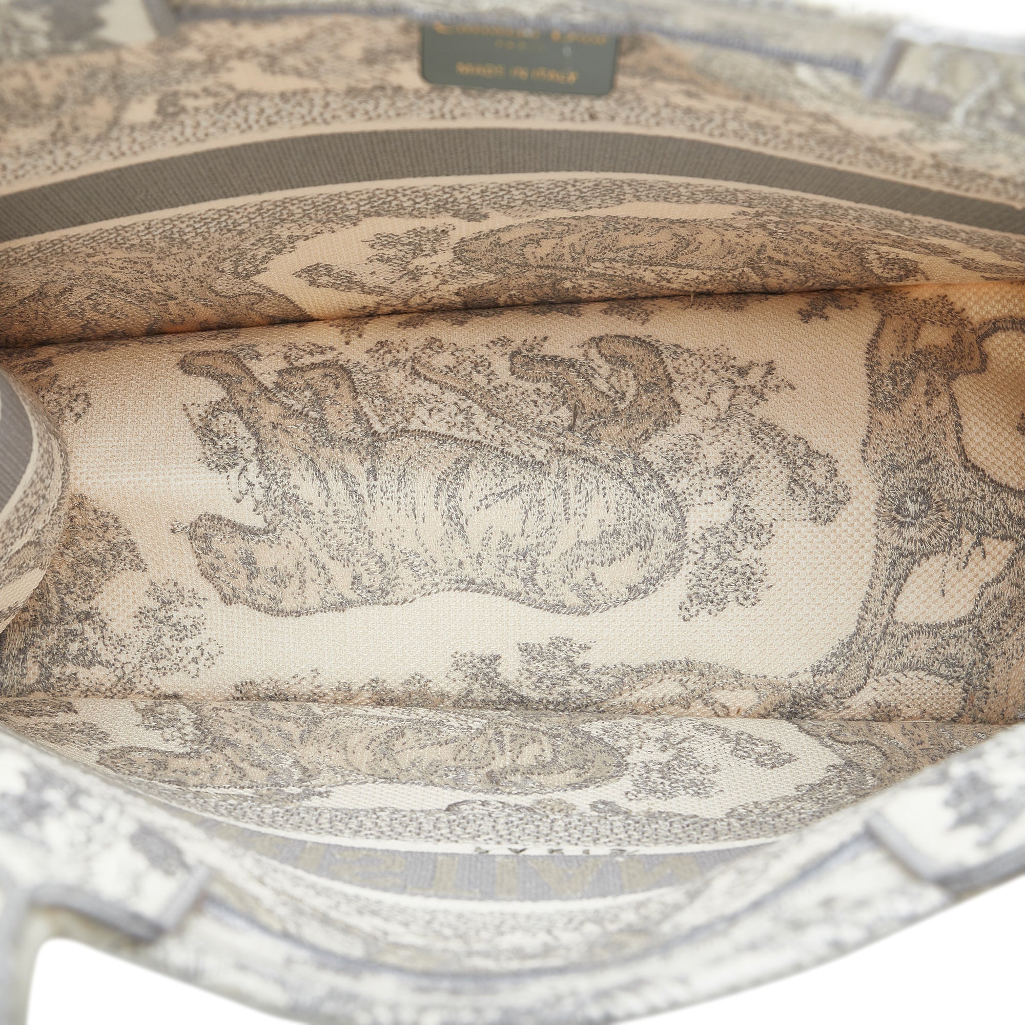 DIOR Medium Toile de Jouy Book Tote Tote Bag