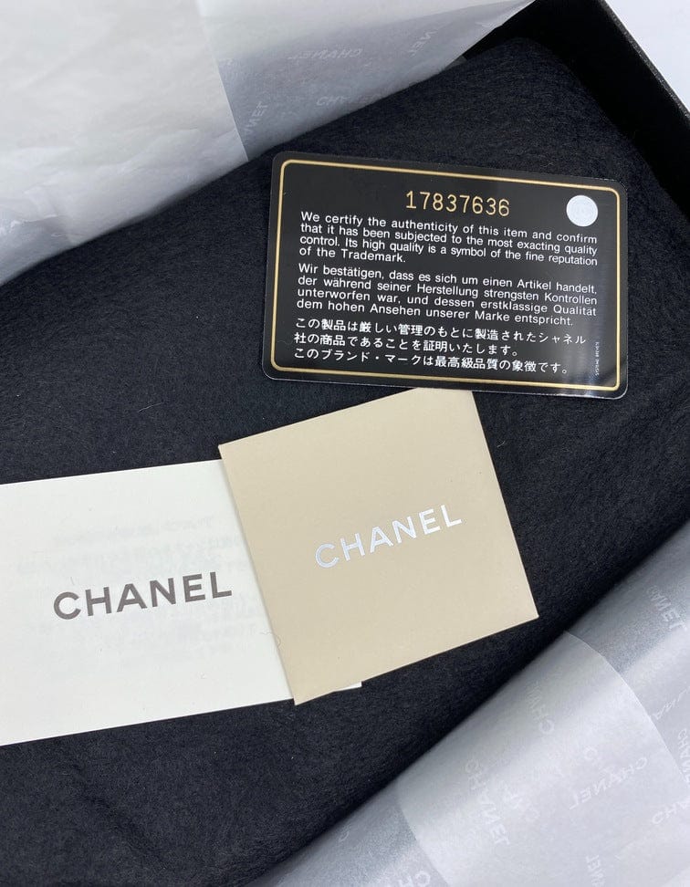 Chanel Classic Wallet on Chain - Black Lambskin Leather