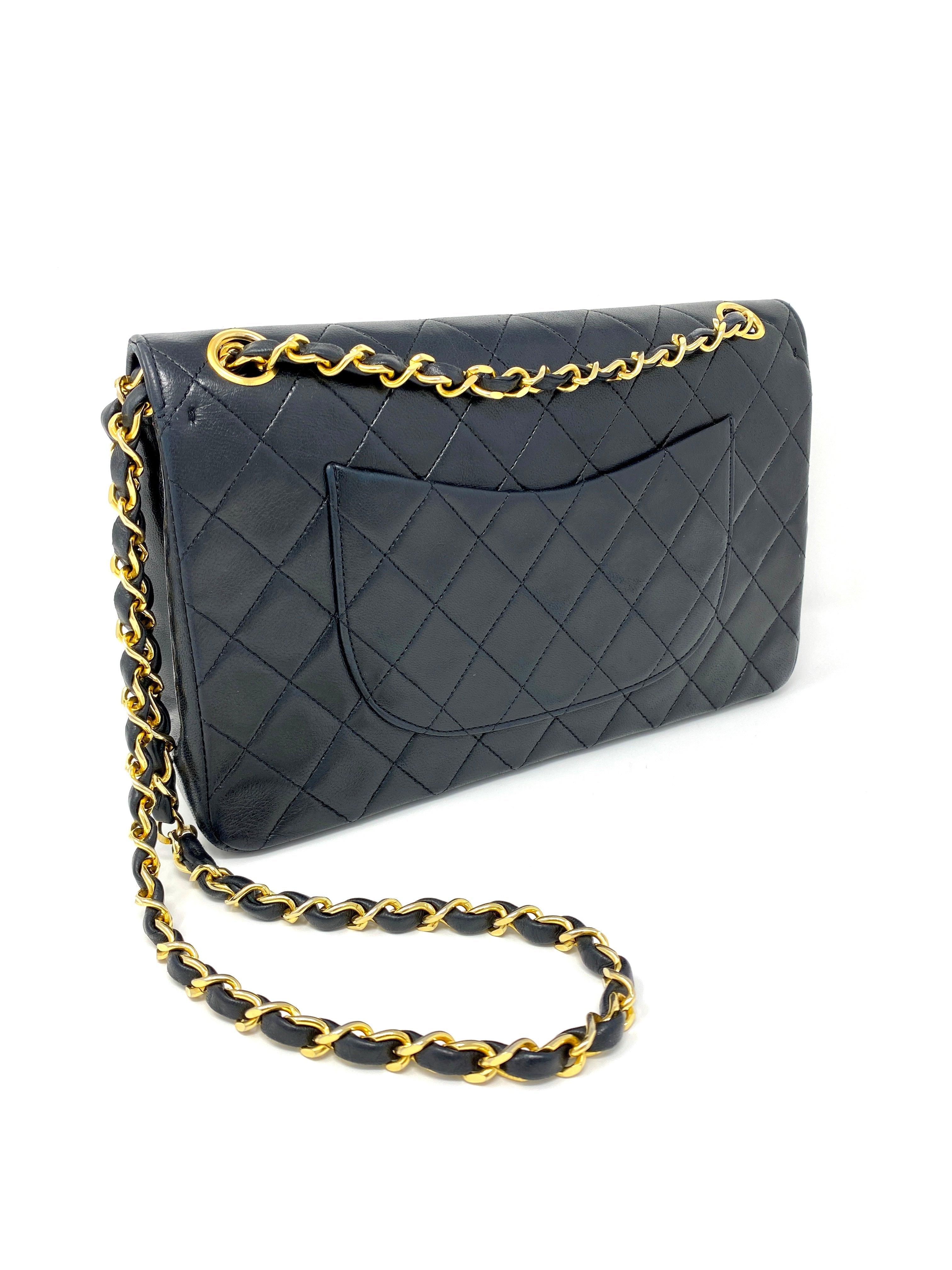 CHANEL Small Classic/Timeless Double Flap Bag