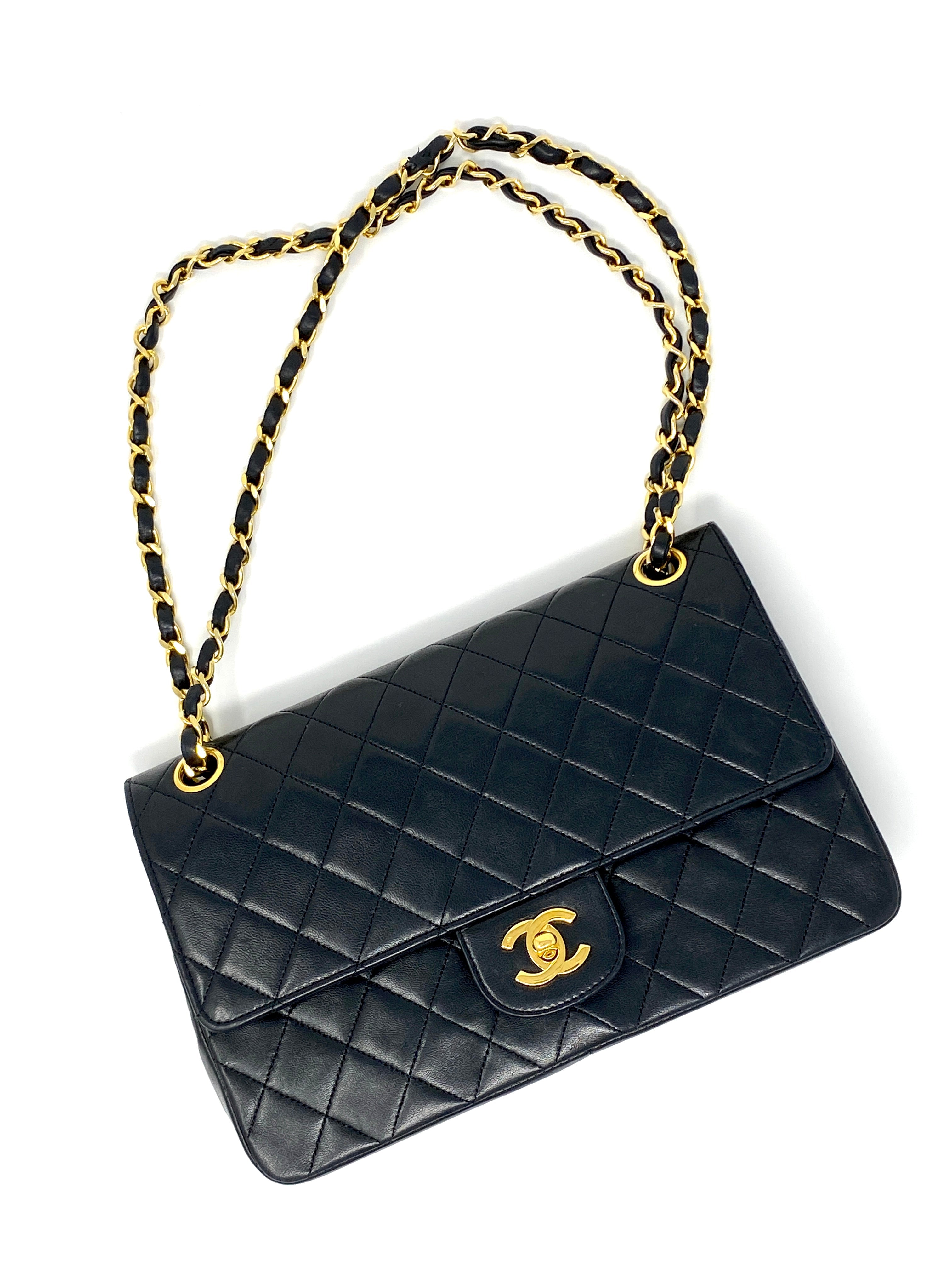 CHANEL Small Classic/Timeless Double Flap Bag