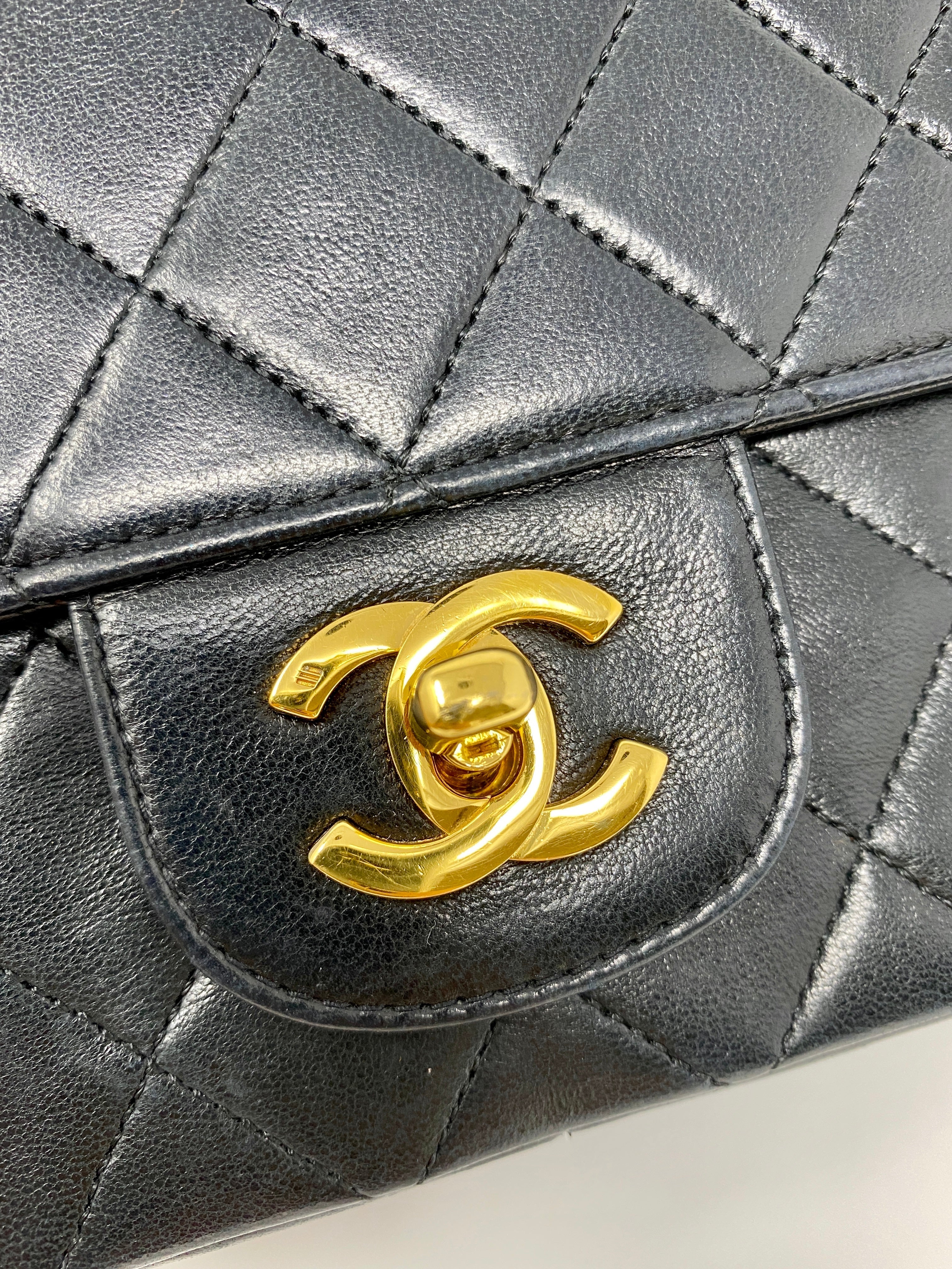 CHANEL Small Classic/Timeless Double Flap Bag