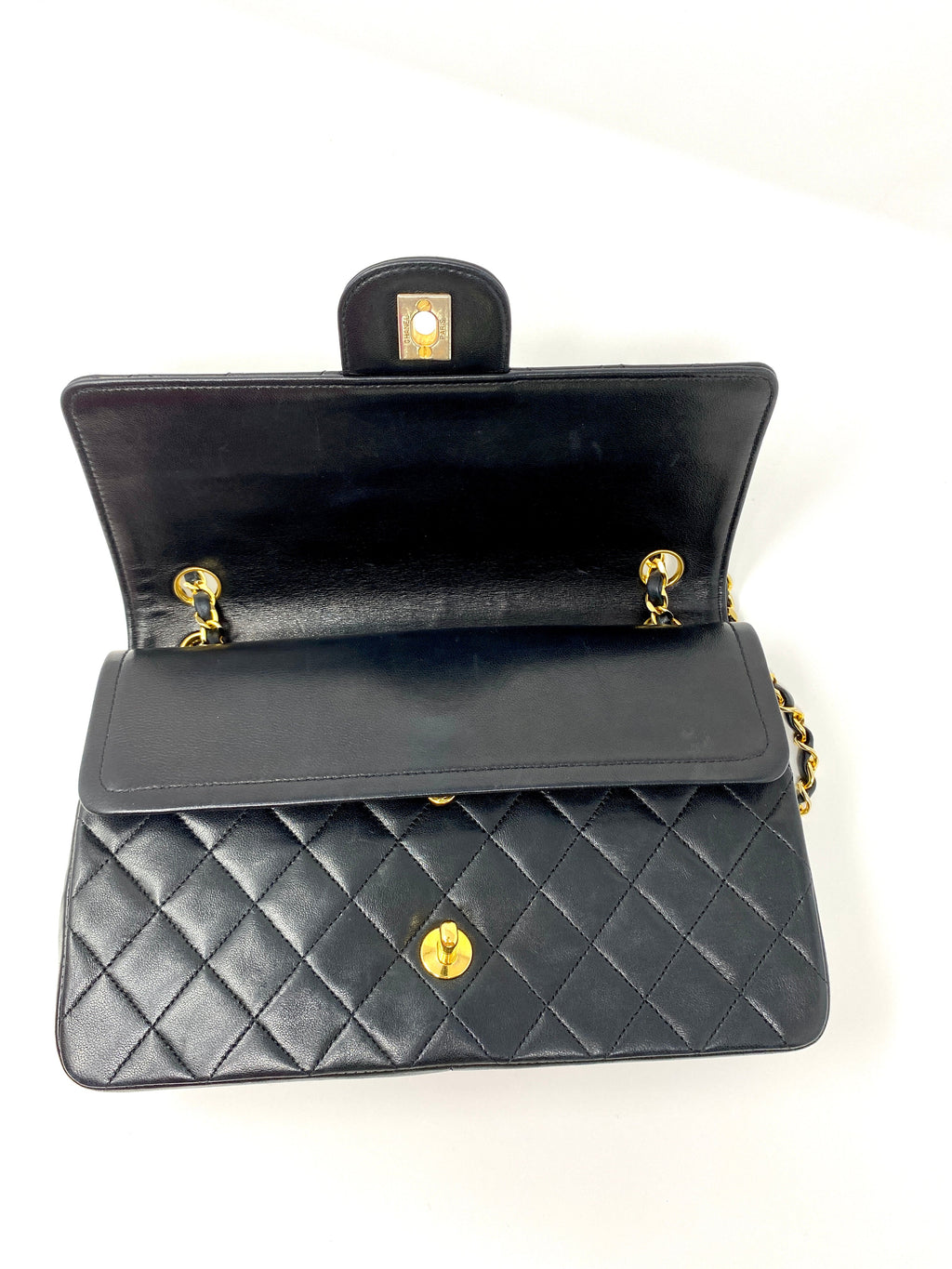 CHANEL Small Classic/Timeless Double Flap Bag