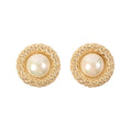 DIOR Edge Design Aurora Pearl Earrings