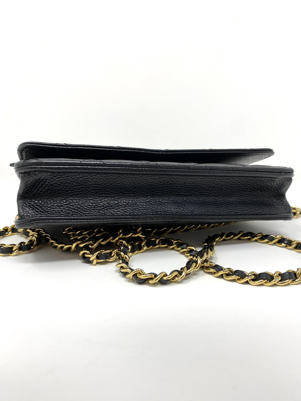 Chanel Wallet on Chain Black Caviar Leather