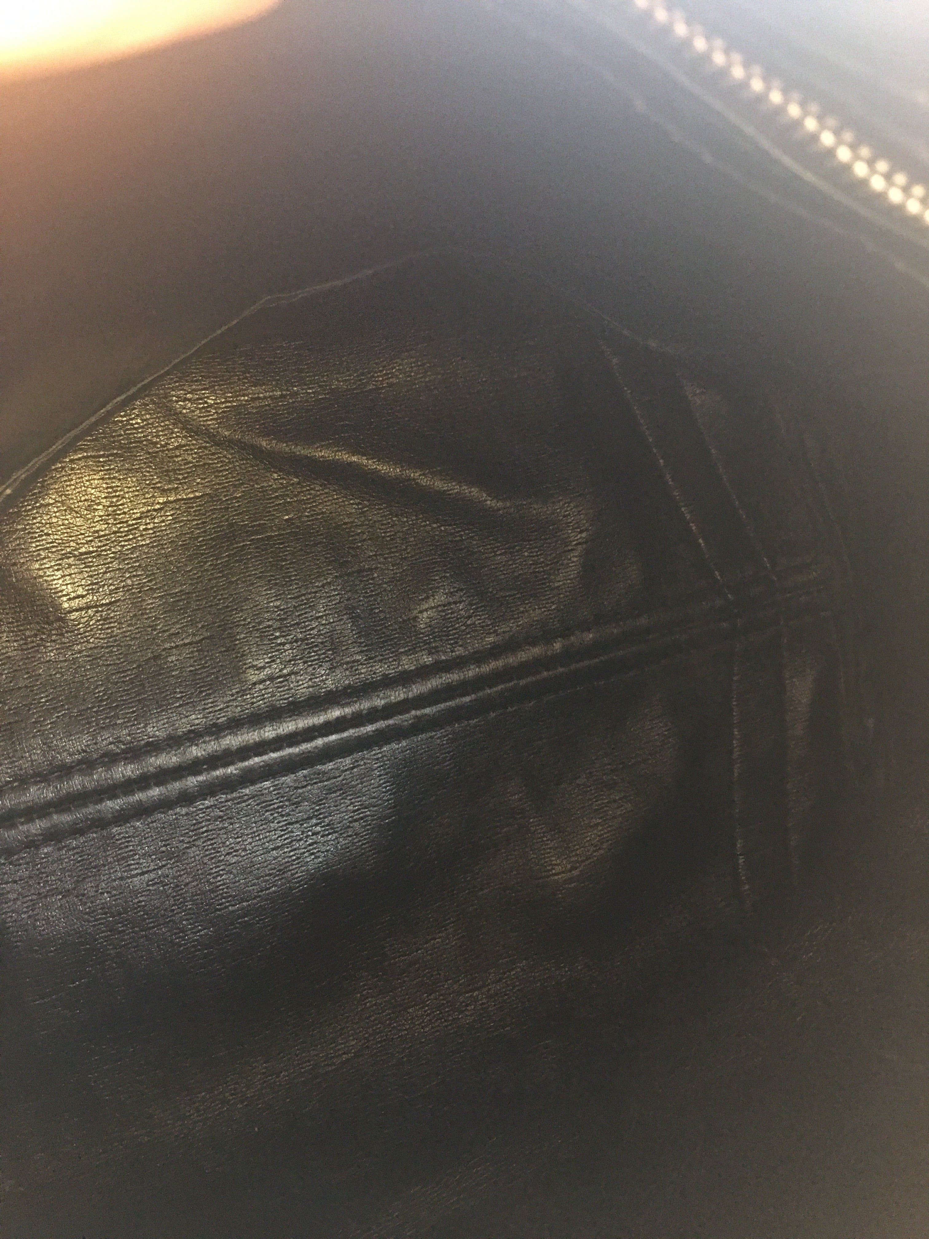 CHRISTIAN DIOR Bowling Handbag in Blue Fabric