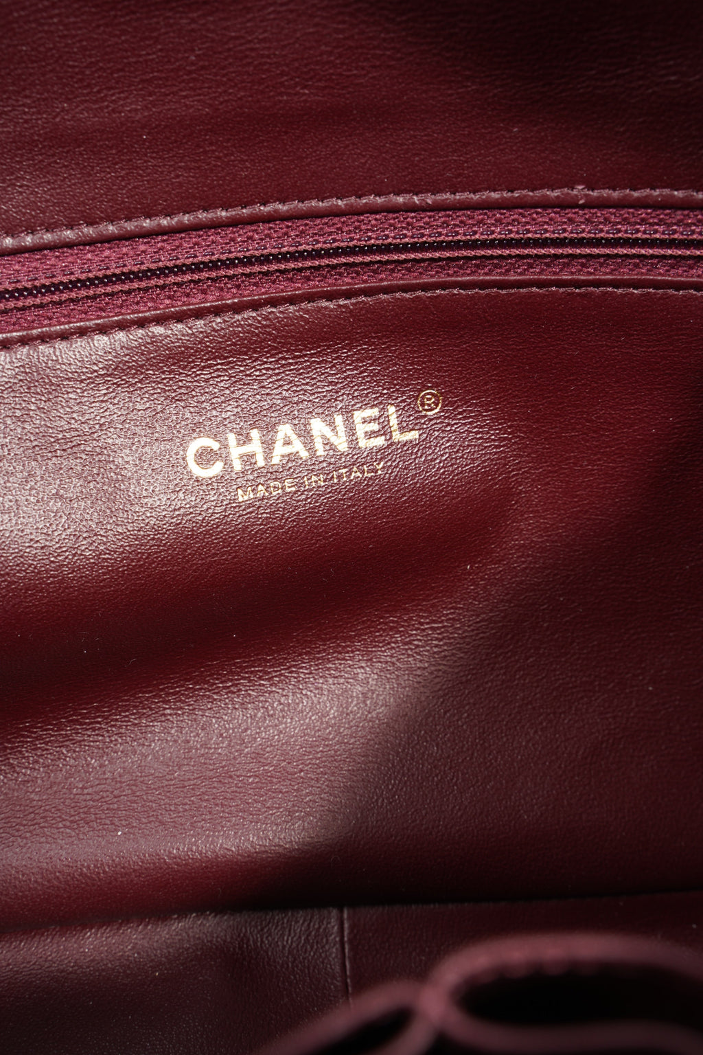 Chanel Quilted Camera Beige Goatskin Leather