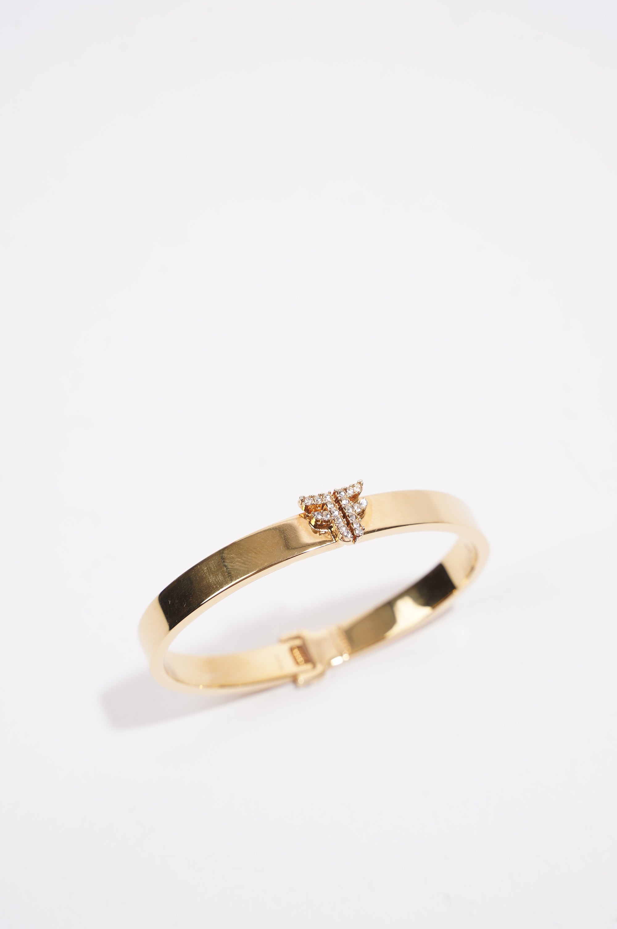 Fendi FF Bangle Gold Base Metal Small