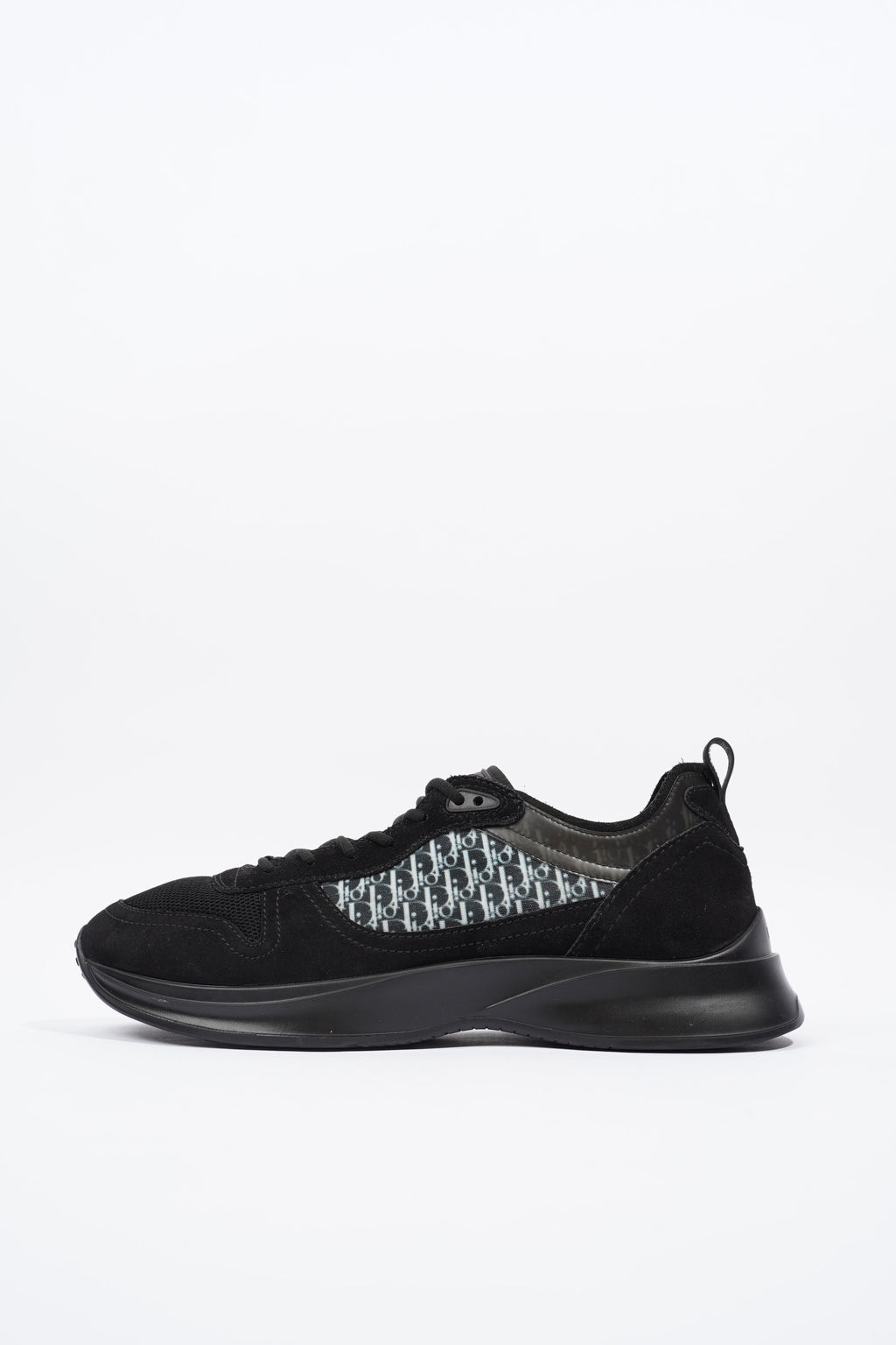 Christian Dior B25 Black / White Oblique Mesh EU 45 UK 11