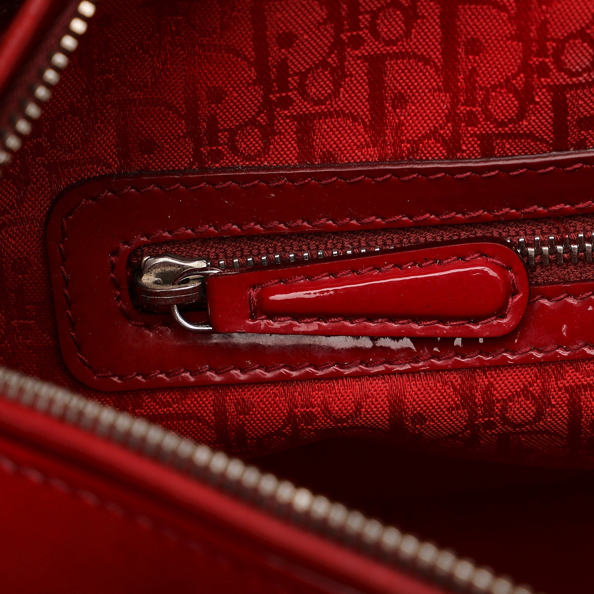 DIORLarge Cannage Patent Lady  Satchel