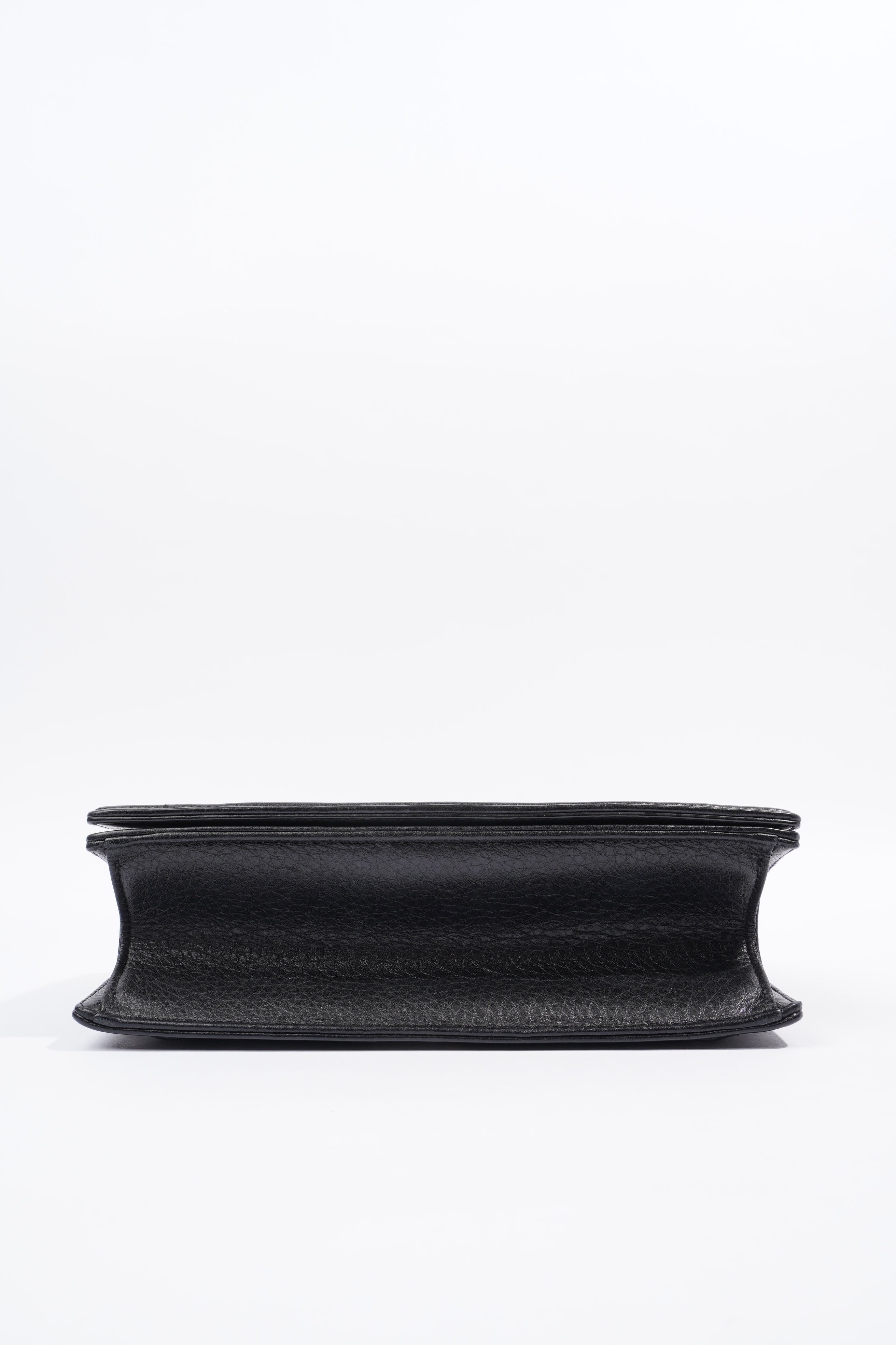 Christian Dior Diorama Black Leather Medium