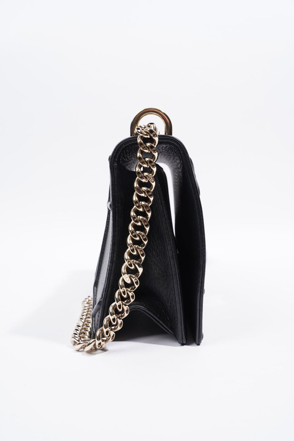 Christian Dior Diorama Black Leather Medium
