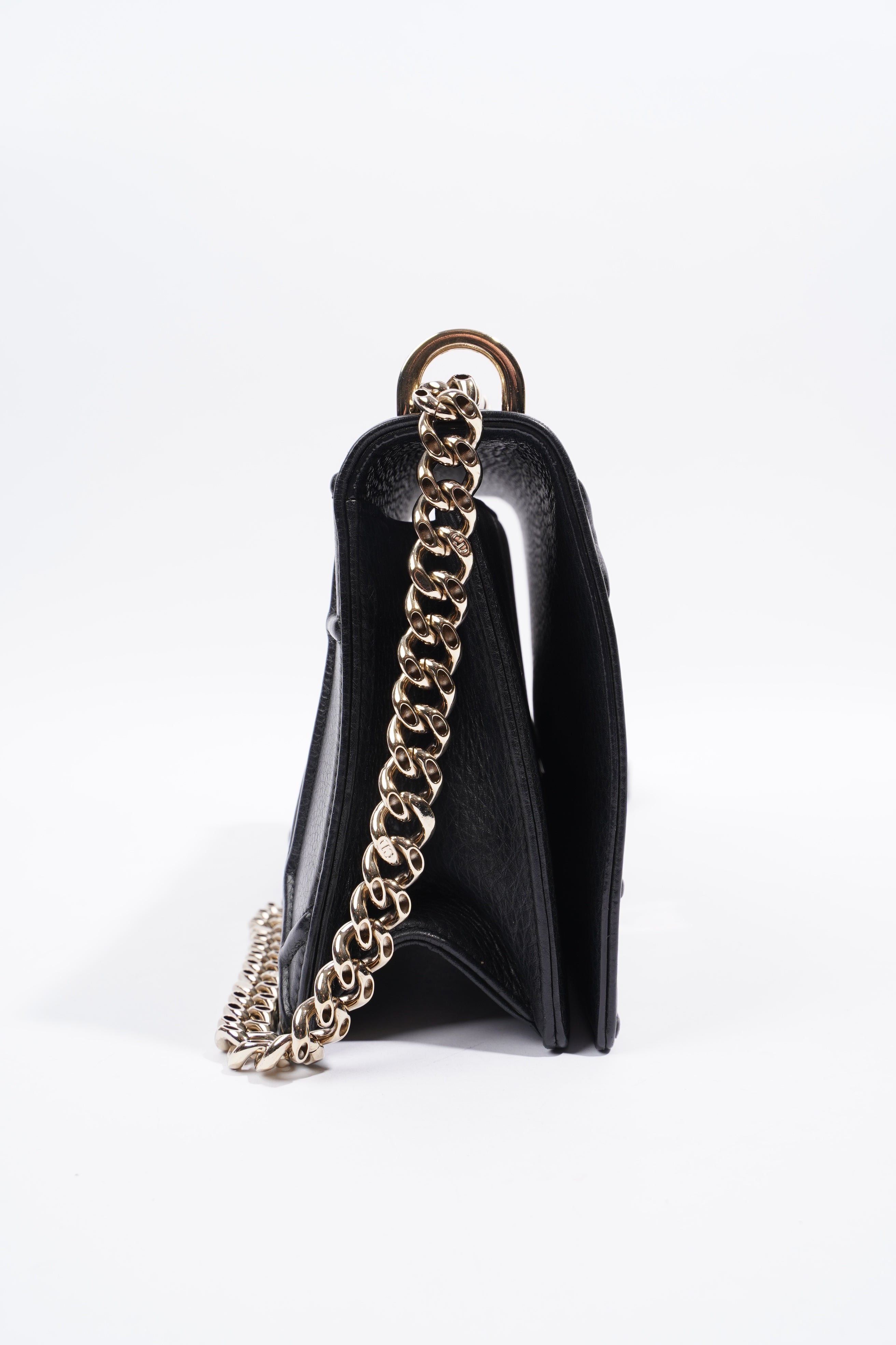 Christian Dior Diorama Black Leather Medium