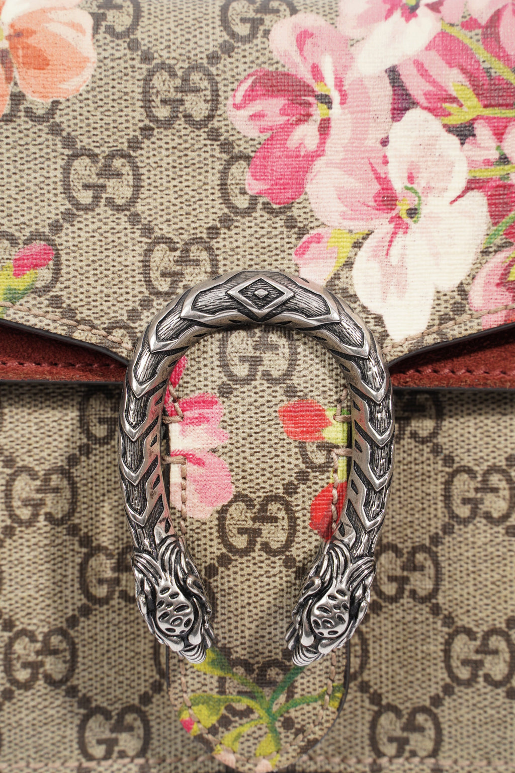 Gucci Dionysus Supreme / Floral Coated Canvas Mini
