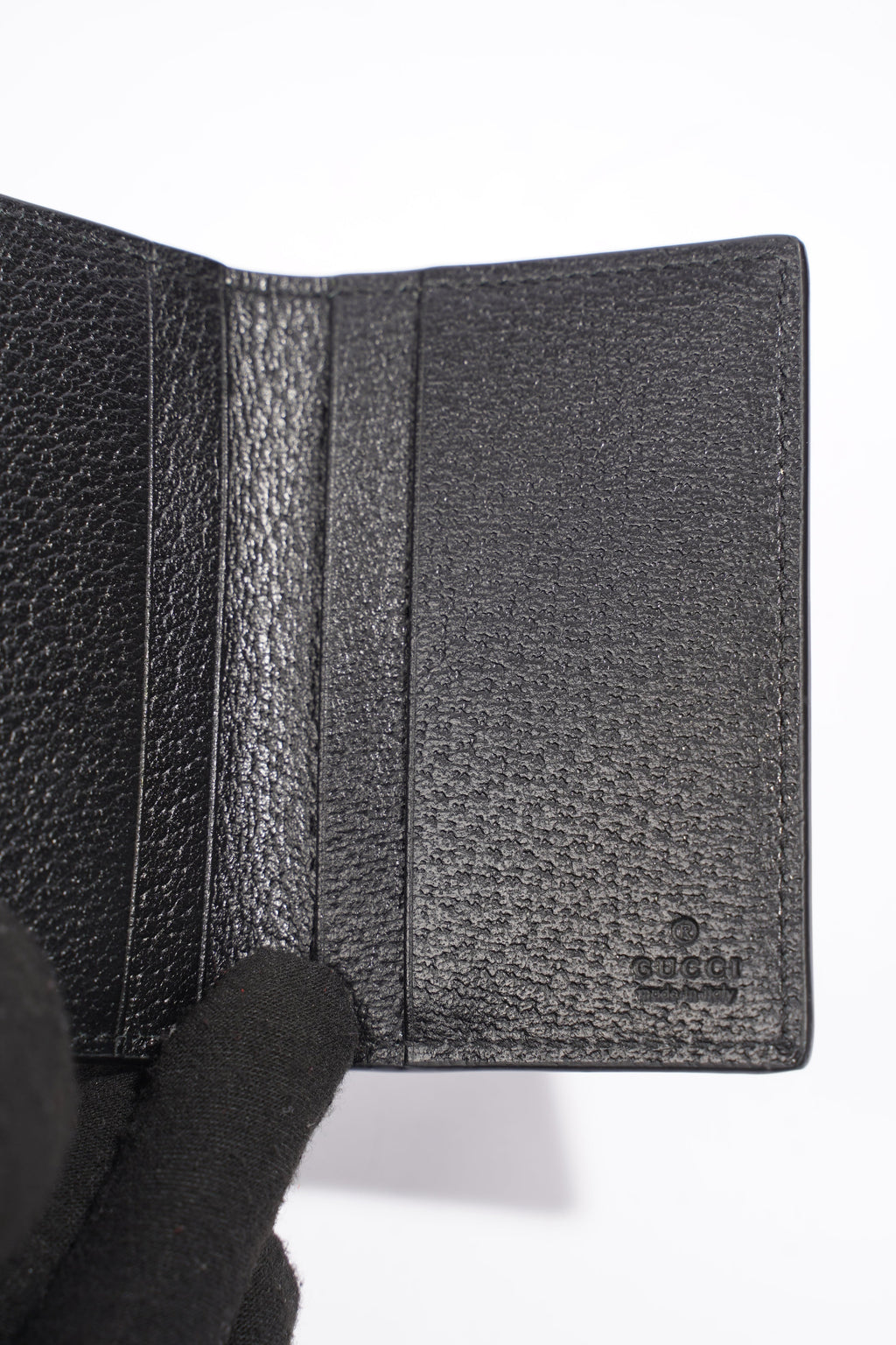 Gucci Marmont Card Case Black Leather