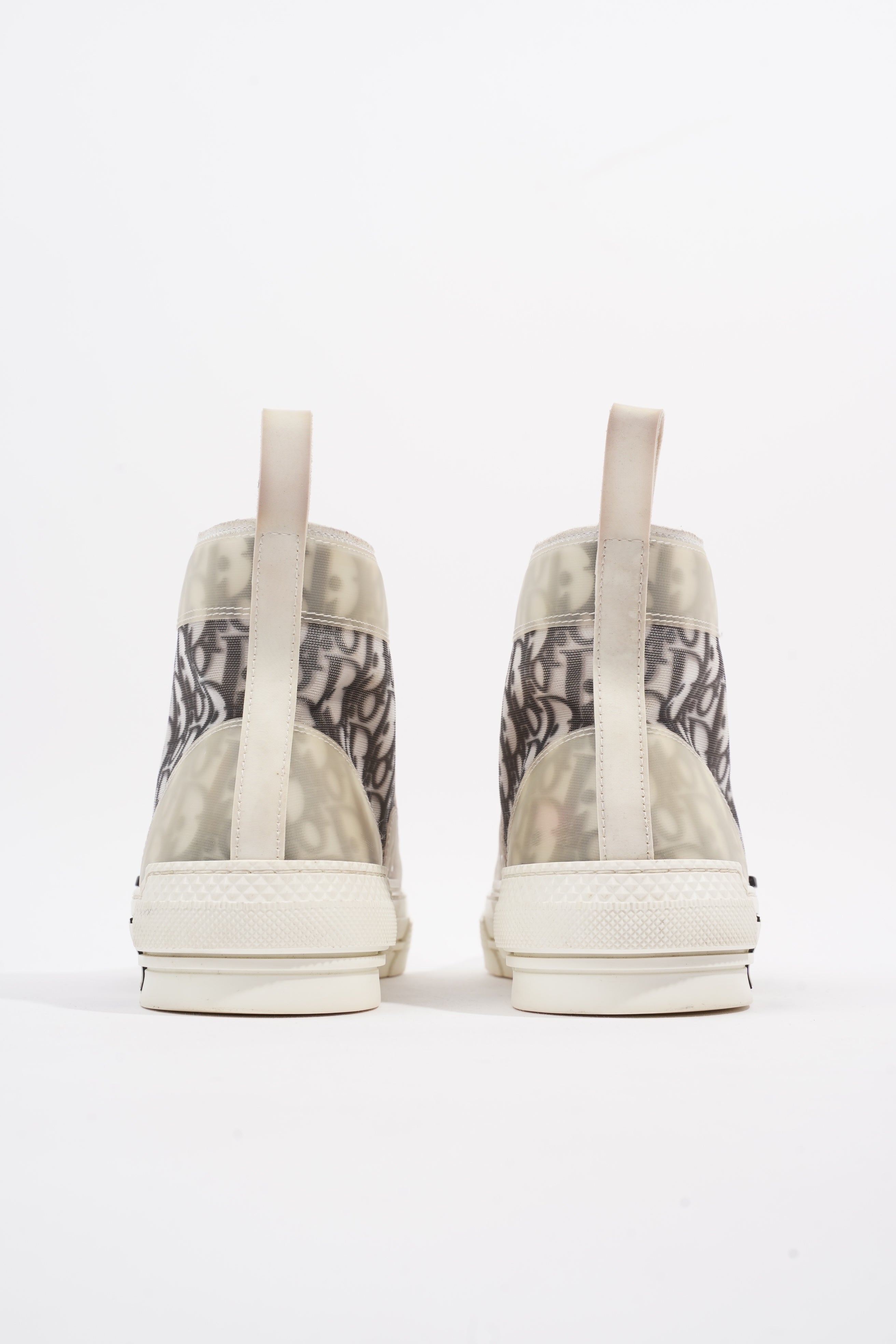 Christian Dior B23 High-top White / Black Oblique Canvas EU 43.5 UK 9.5