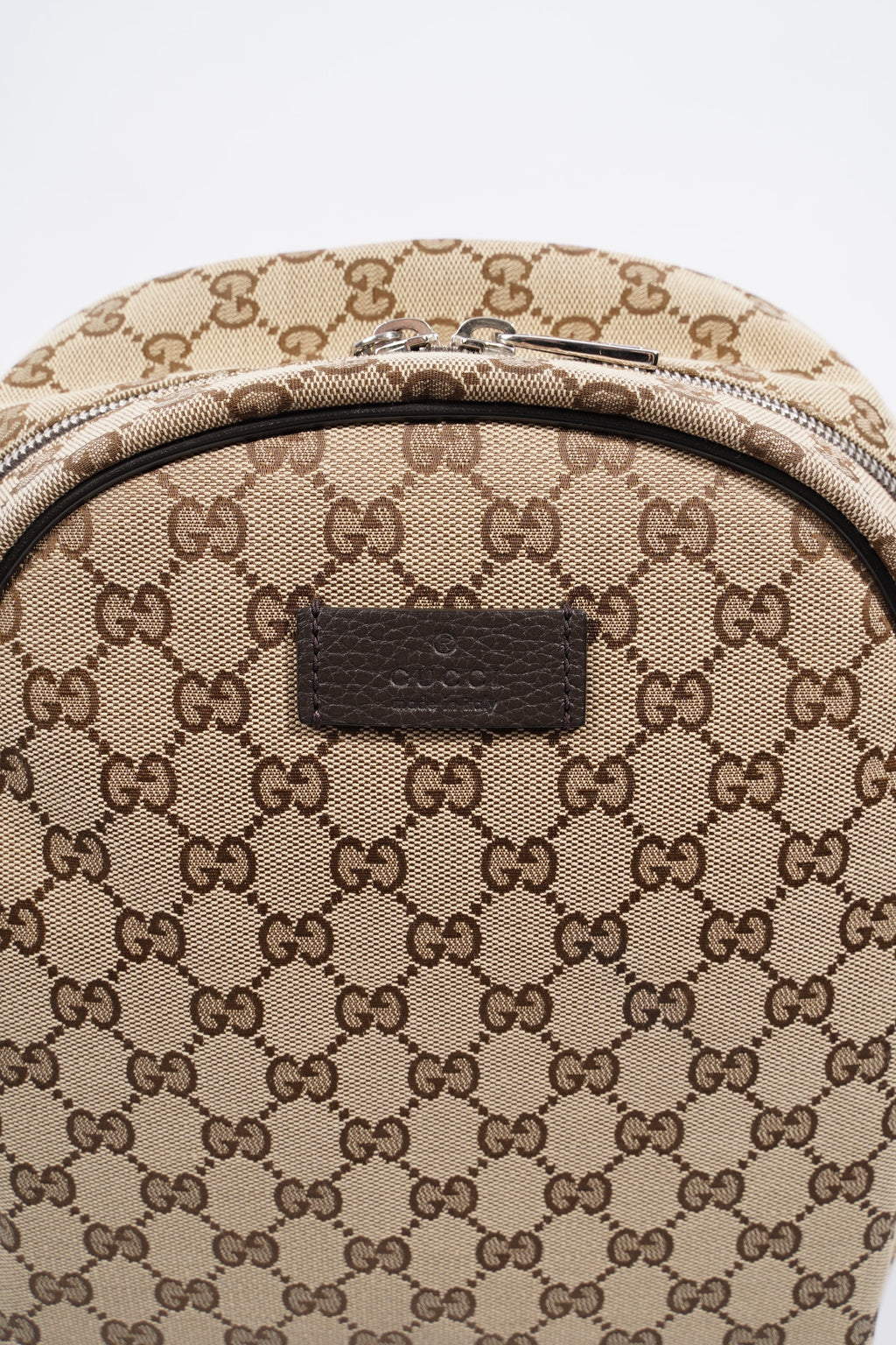 Gucci Backpack With Interlocking GG Supreme Canvas