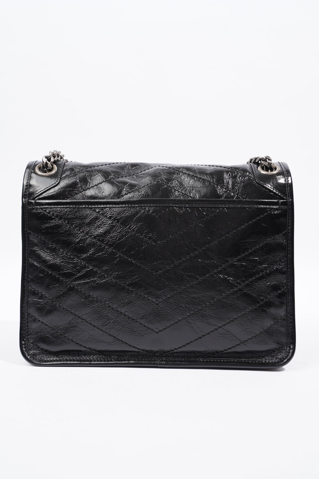 Saint Laurent Niki Black Leather Medium